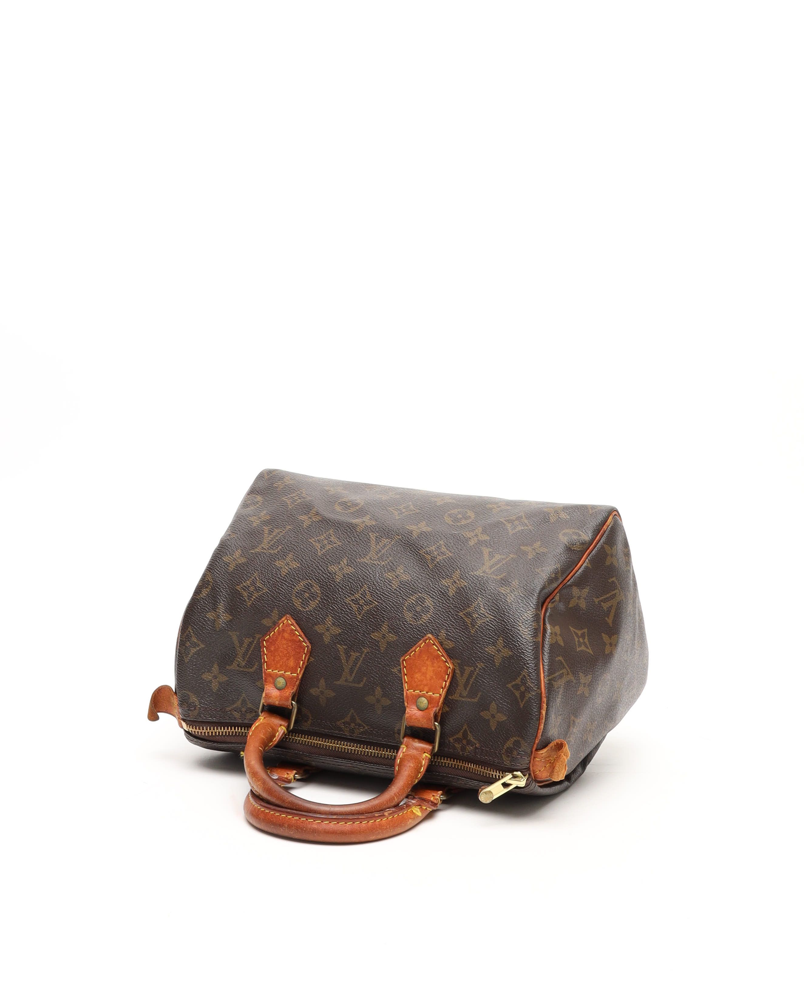 Pre-owned Louis Vuitton Monogram Speedy 25 Bag