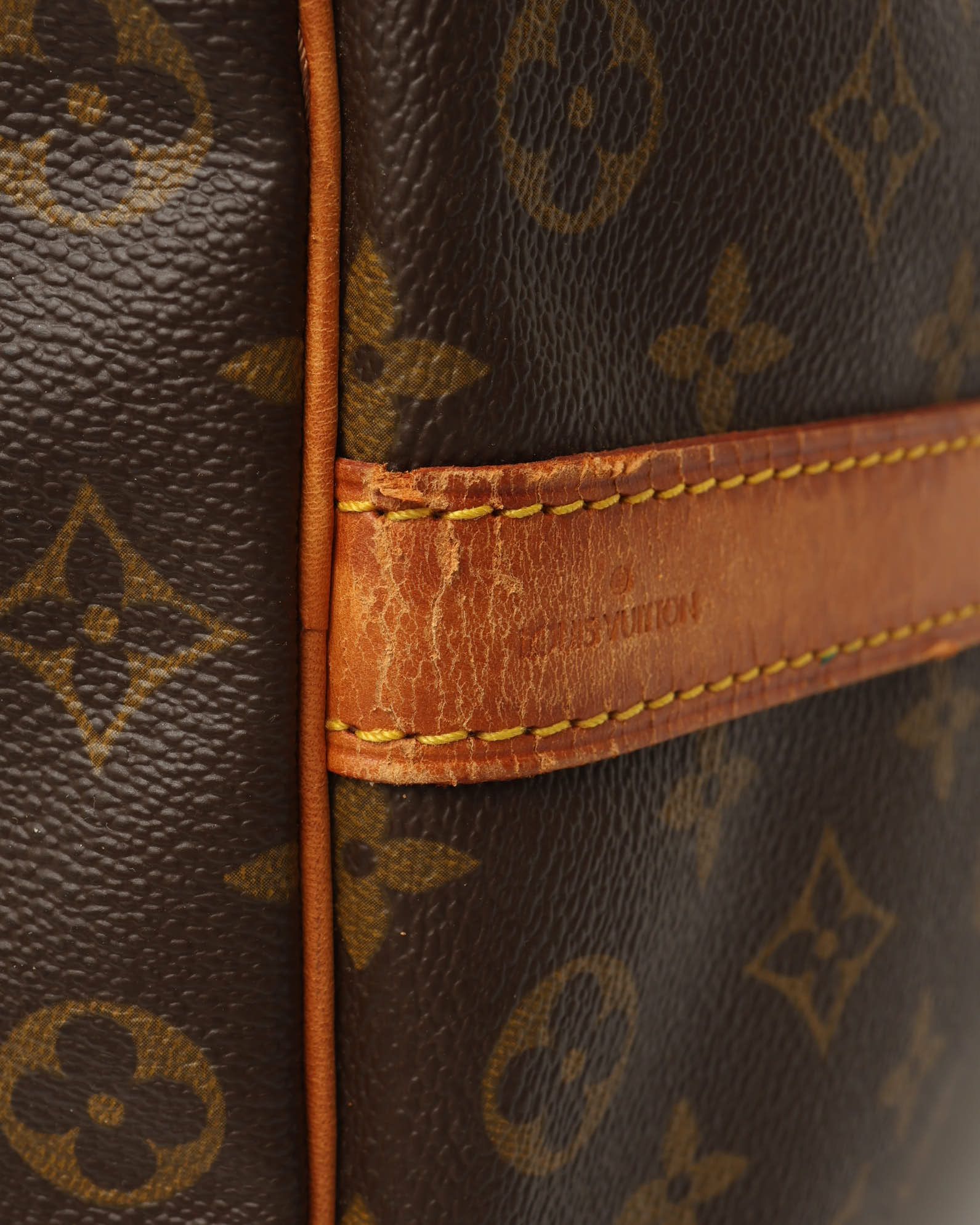 Pre-owned Louis Vuitton Monogram Keepall Bandoulière 50 Weekend Bag