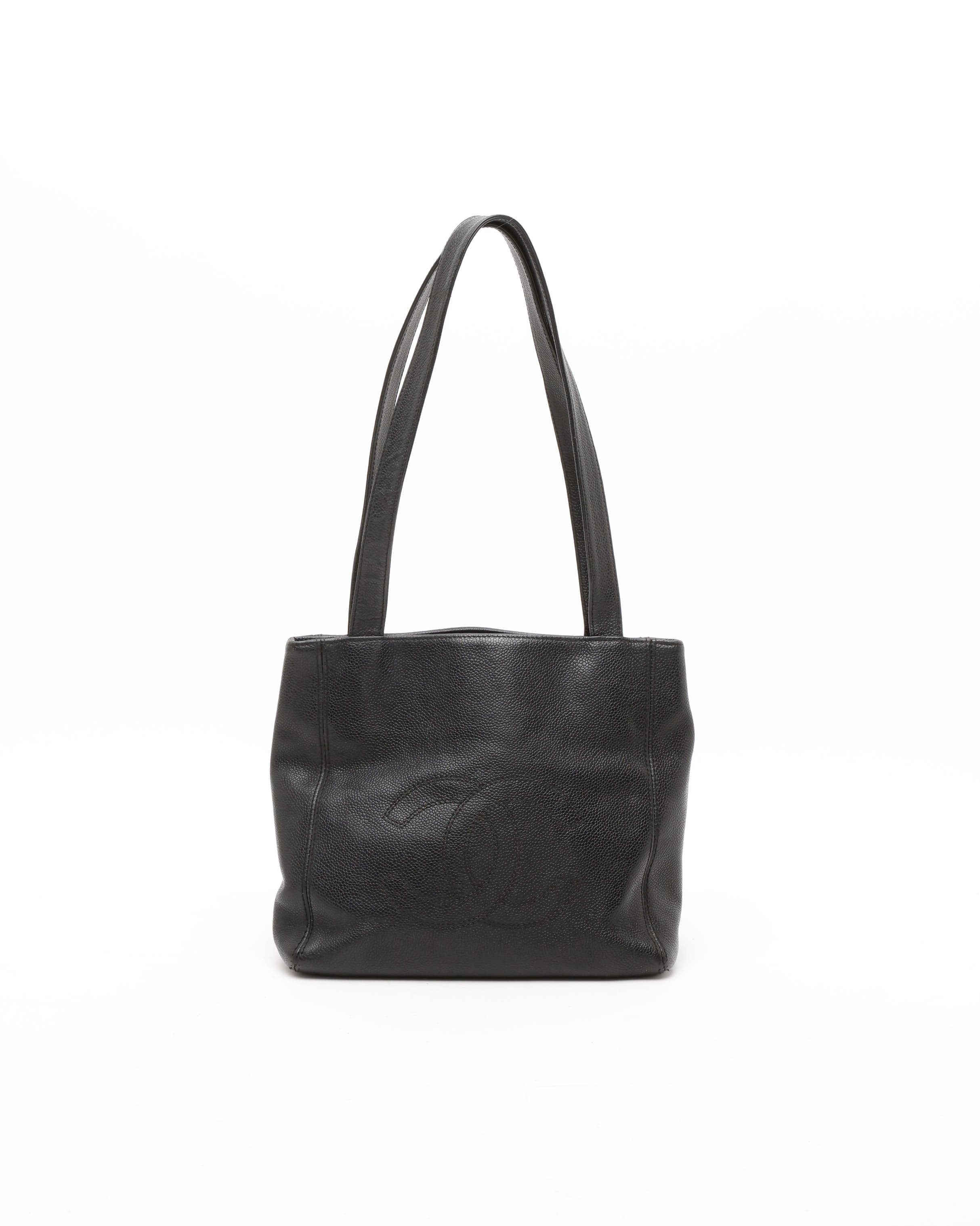 Chanel CC Caviar Tote Bag