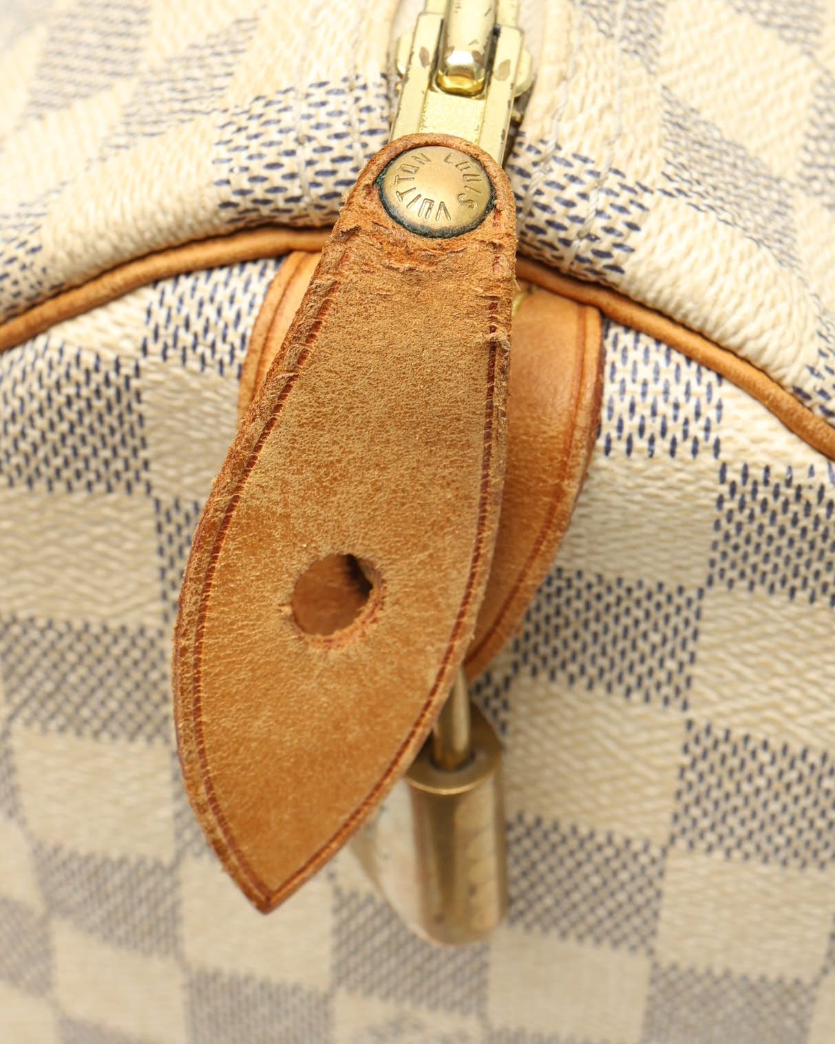 Pre-owned Louis Vuitton Damier Azur Speedy 30 Bag