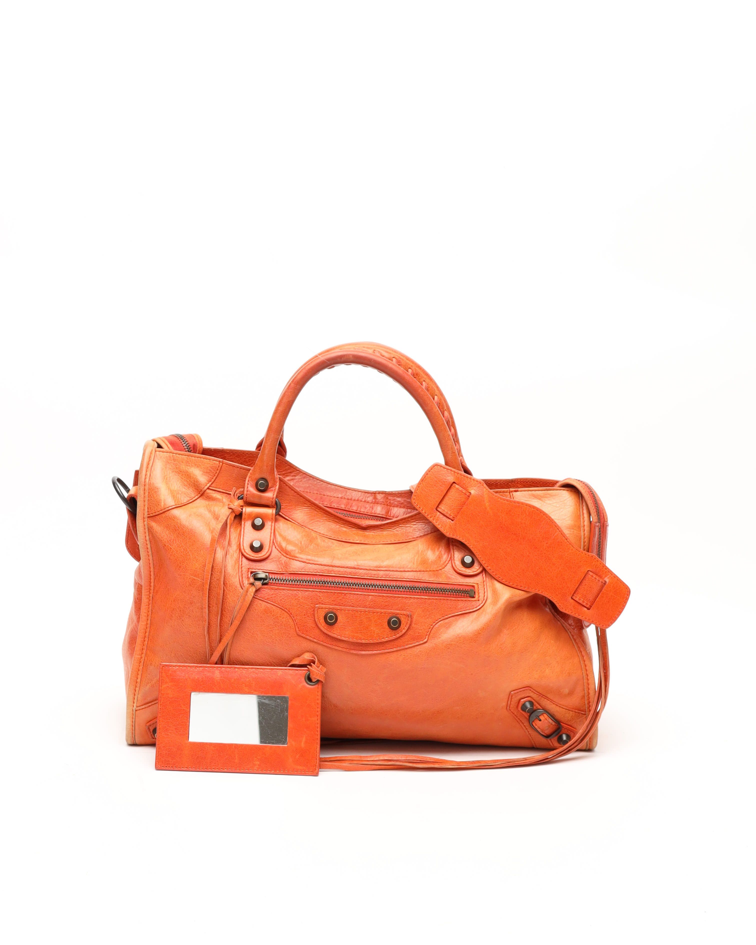 Balenciaga Motocross Classic City Bag