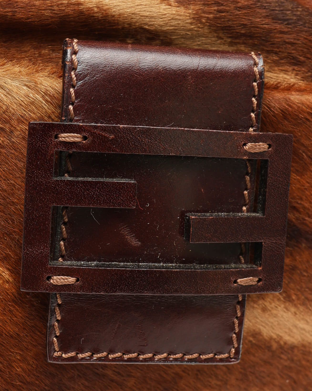Fendi Pony Baguette Bag