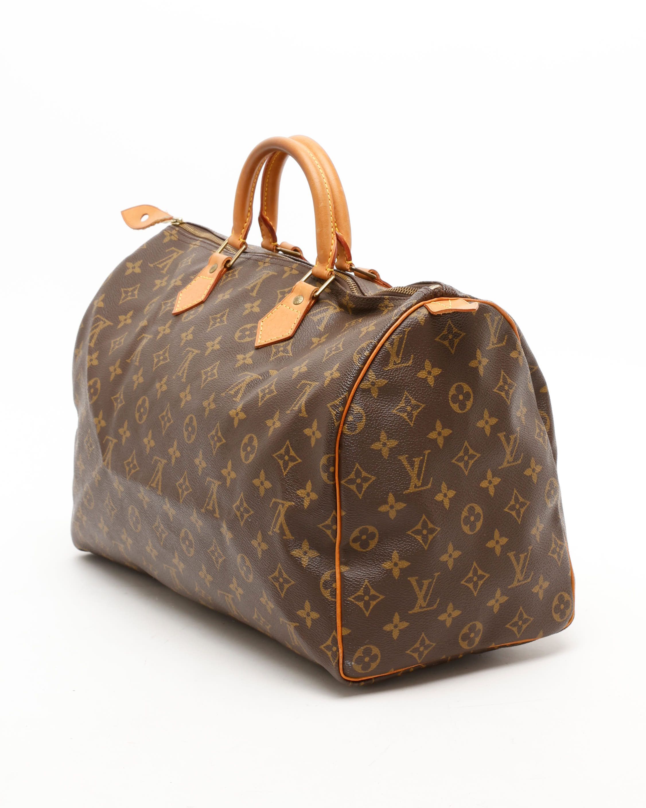 Pre-owned Louis Vuitton Monogram Speedy 40 Bag