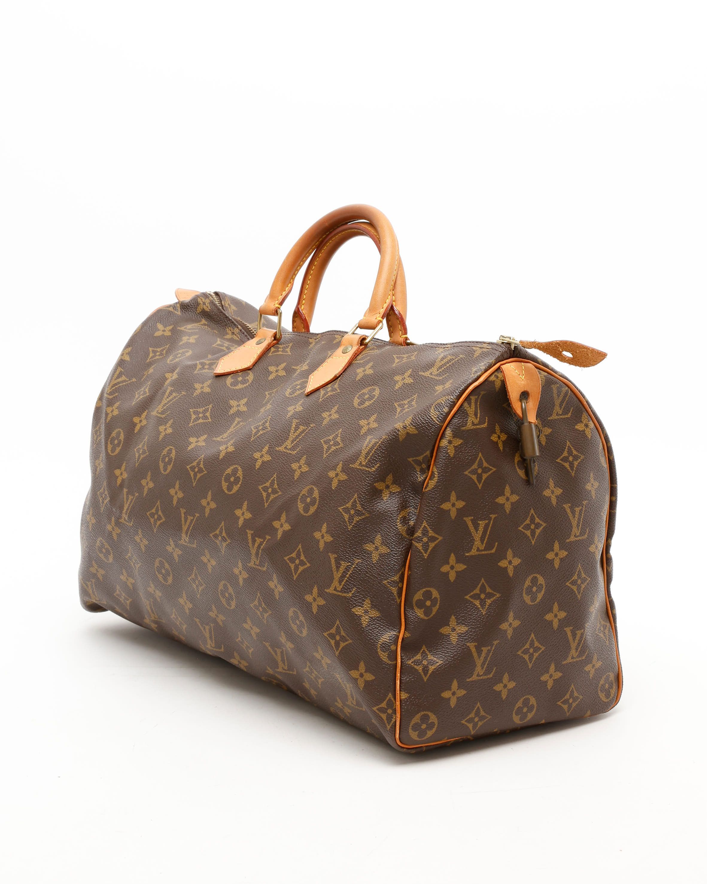 Pre-owned Louis Vuitton Monogram Speedy 40 Bag