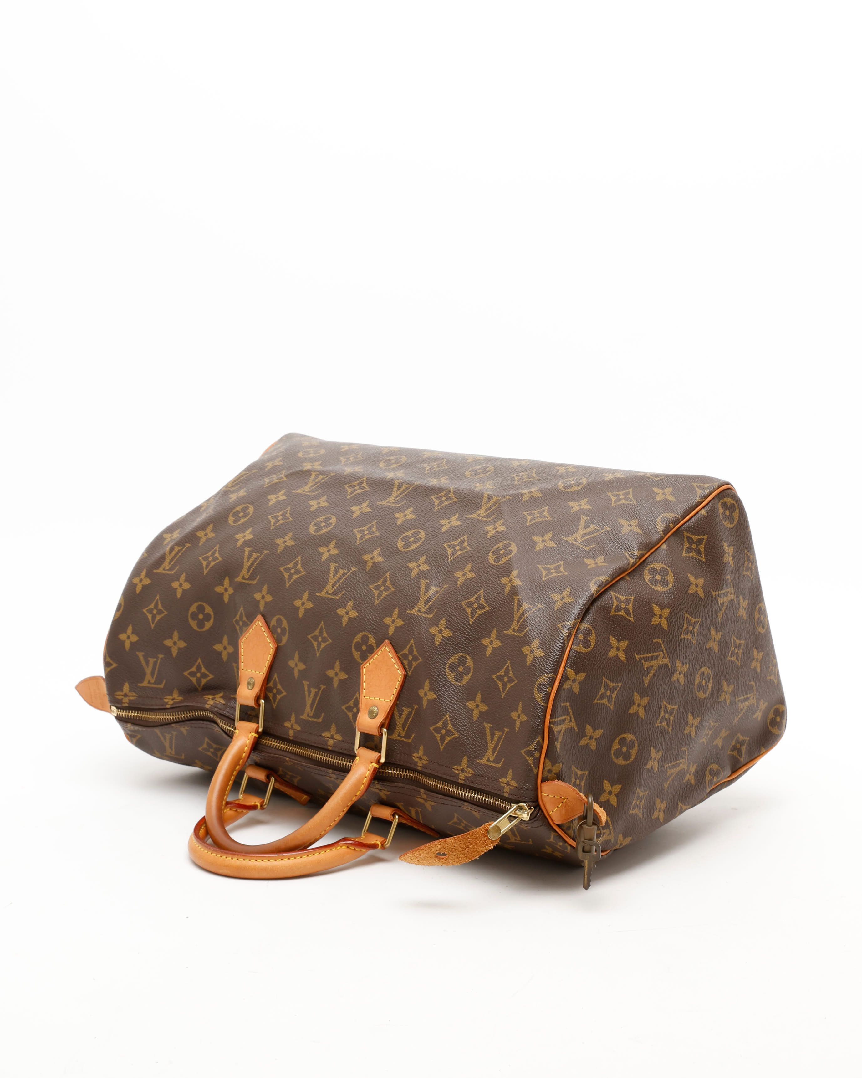 Pre-owned Louis Vuitton Monogram Speedy 40 Bag