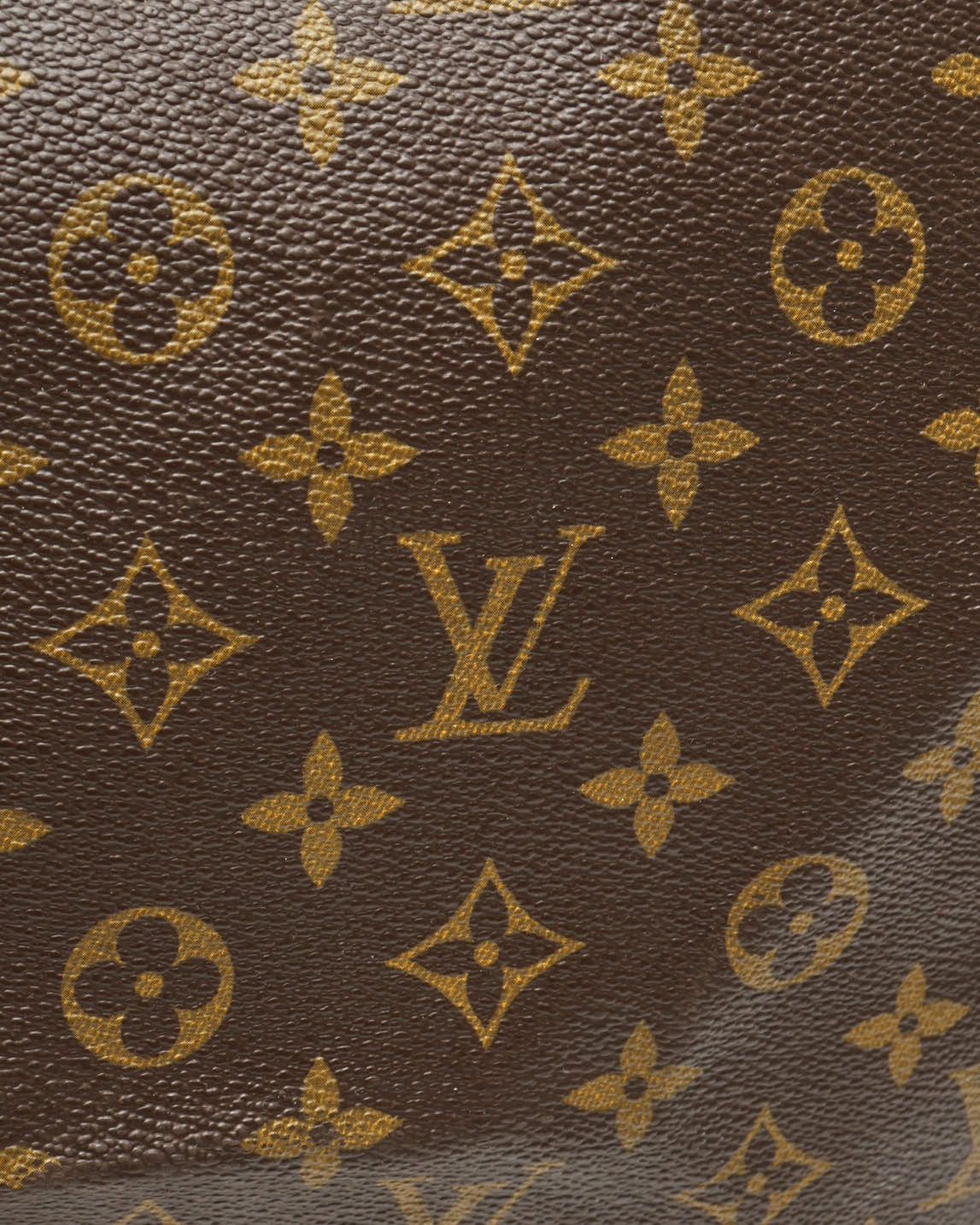 Pre-owned Louis Vuitton Monogram Keepall Bandouliére 60 Weekend Bag