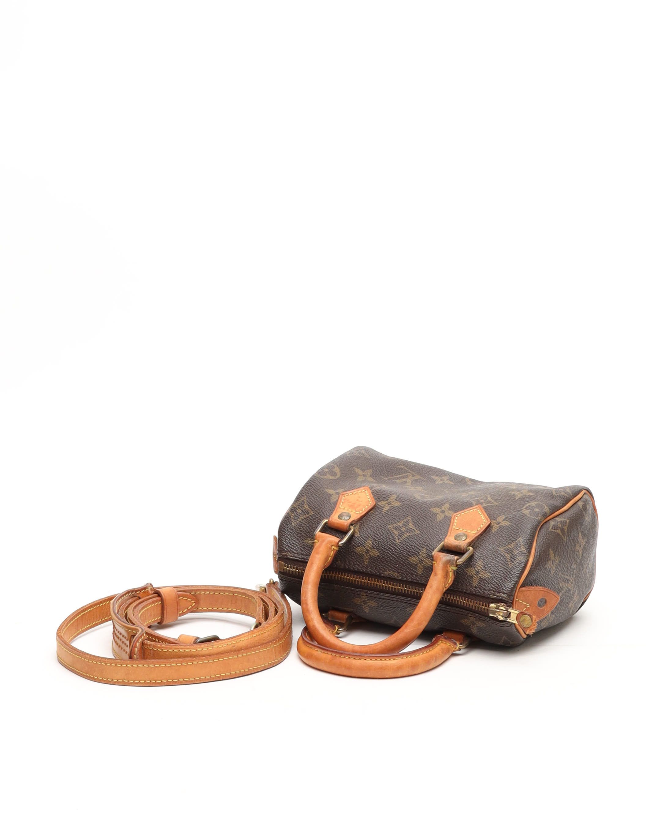 Pre-owned Louis Vuitton Monogram Nano Speedy Bag