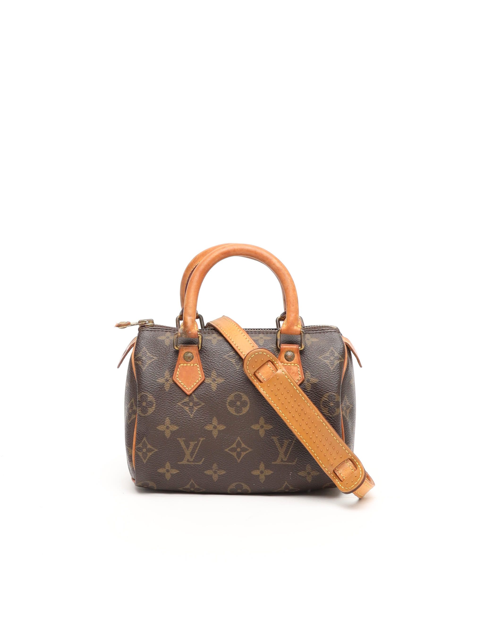 Pre-owned Louis Vuitton Monogram Nano Speedy Bag