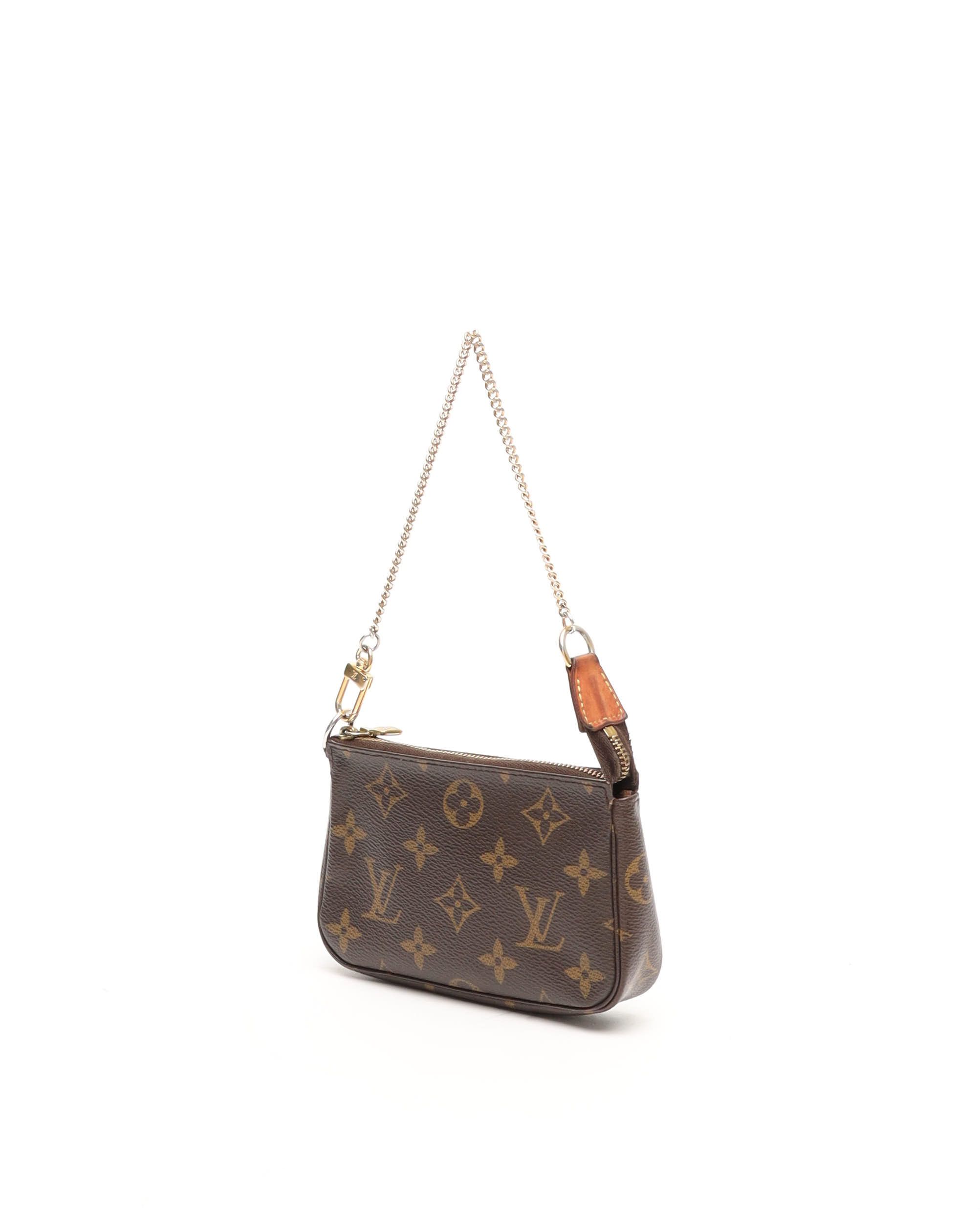 Pre-owned Louis Vuitton Monogram Mini Pochette Accessories Bag
