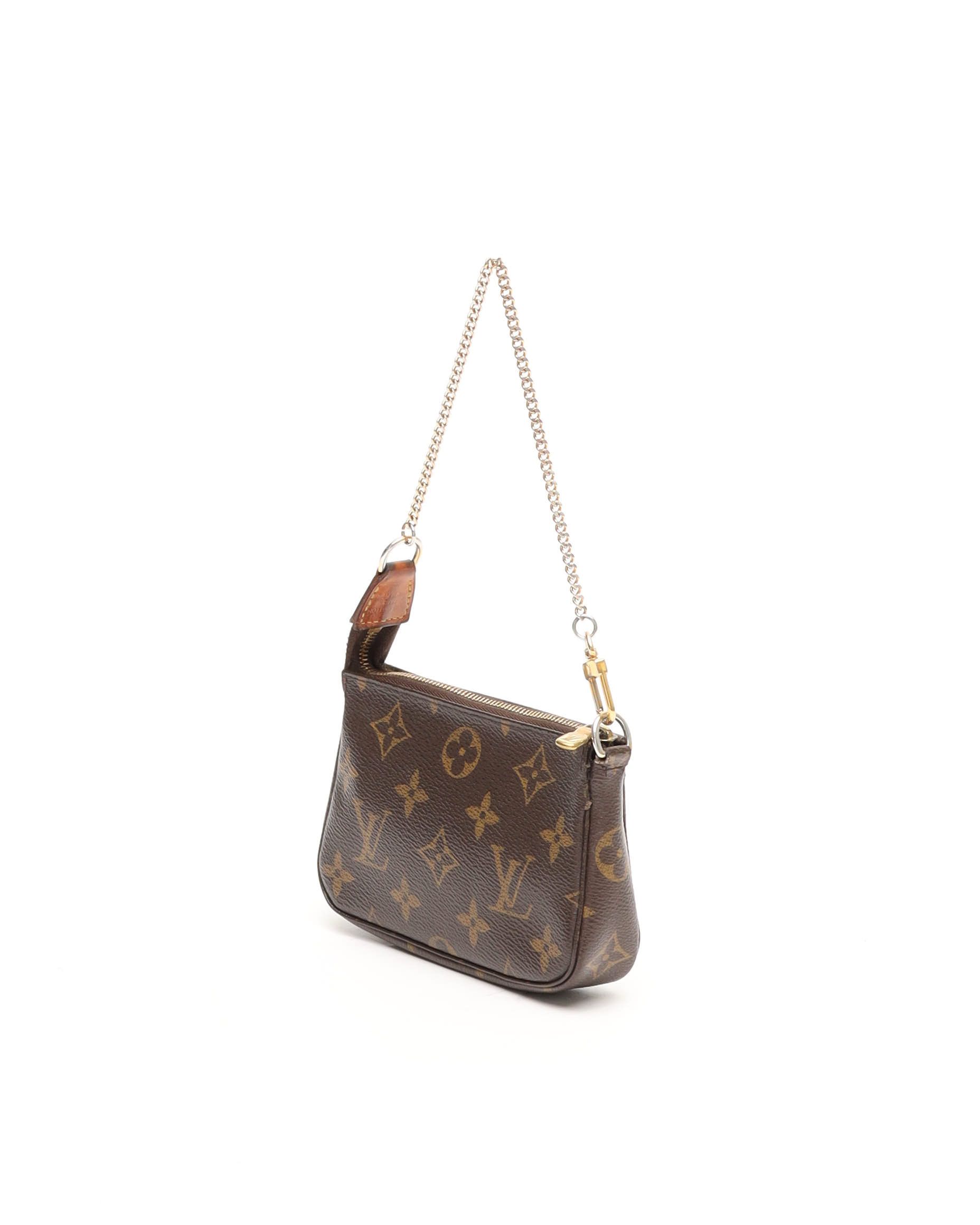 Pre-owned Louis Vuitton Monogram Mini Pochette Accessories Bag