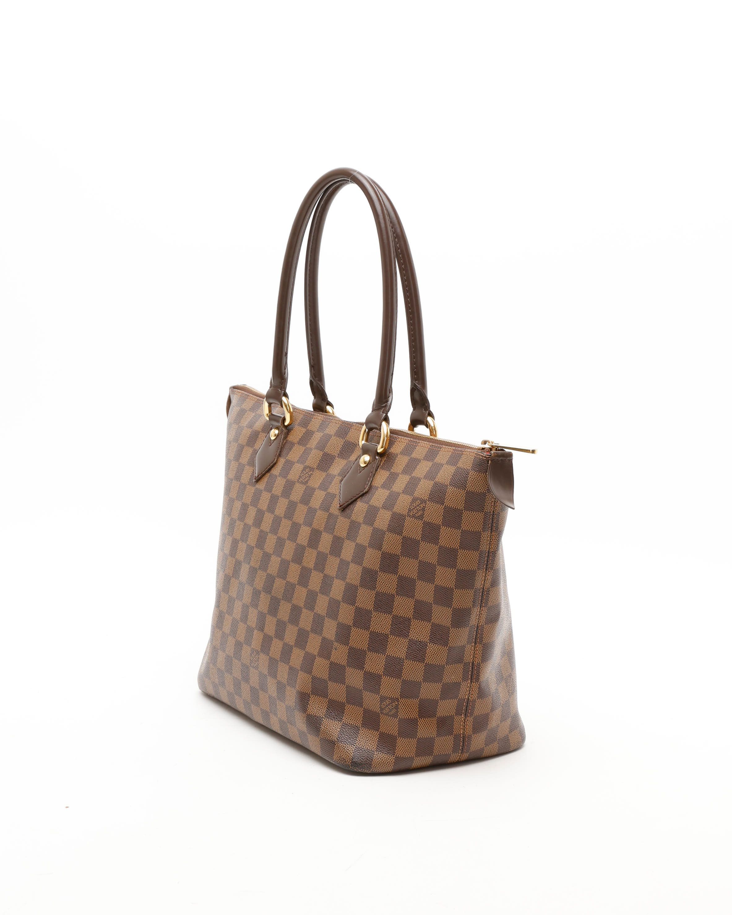 Pre-owned Louis Vuitton Damier Saleya Mm Bag
