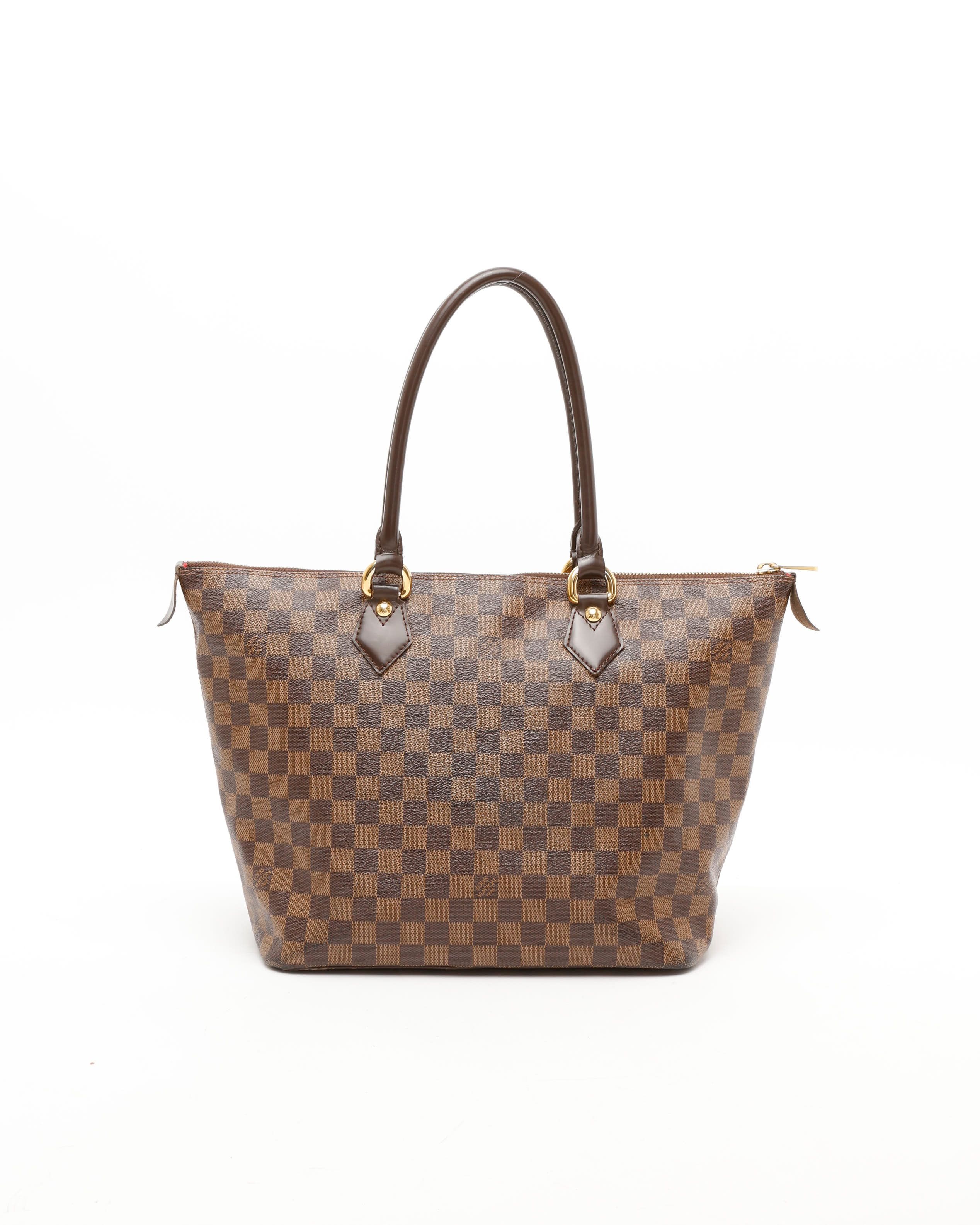 Pre-owned Louis Vuitton Damier Saleya Mm Bag