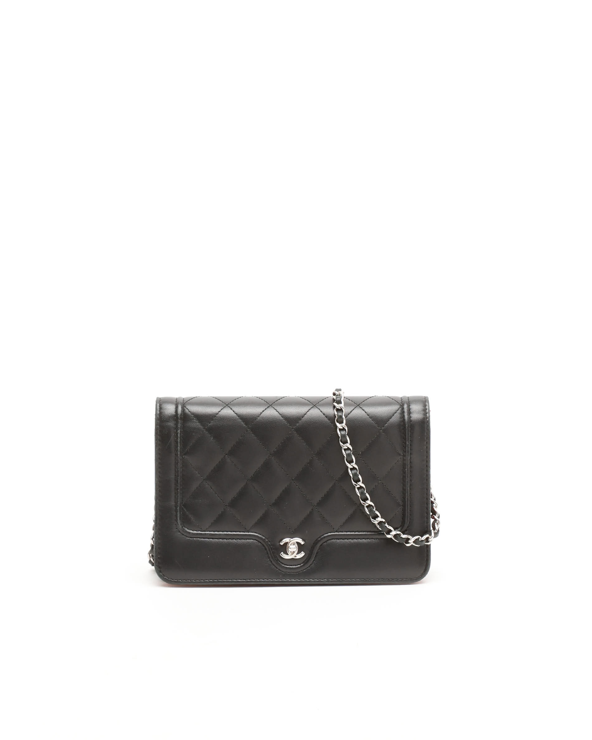 CHANEL Quilted Large Wallet On Chain