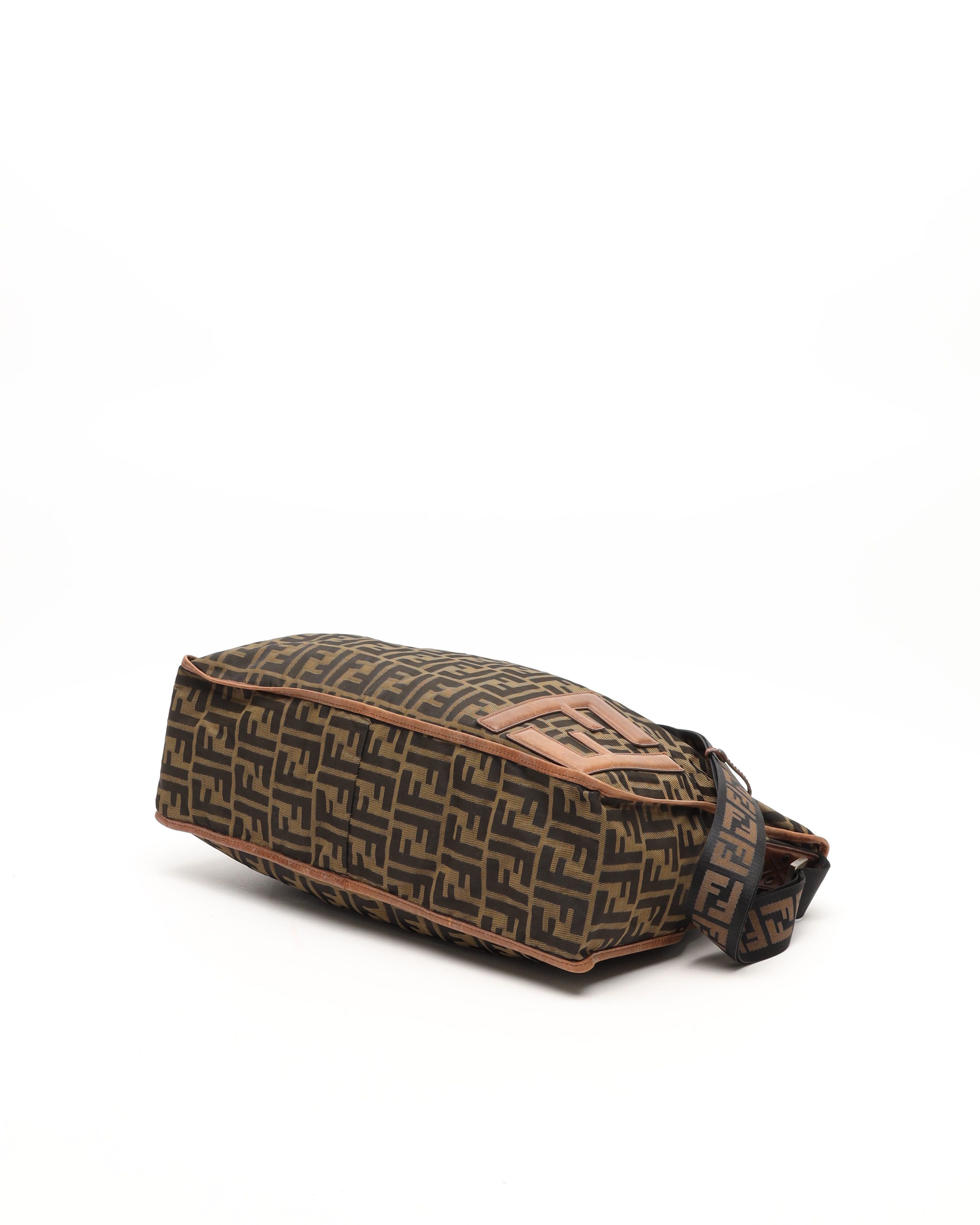 Fendi Zucca Messenger Bag