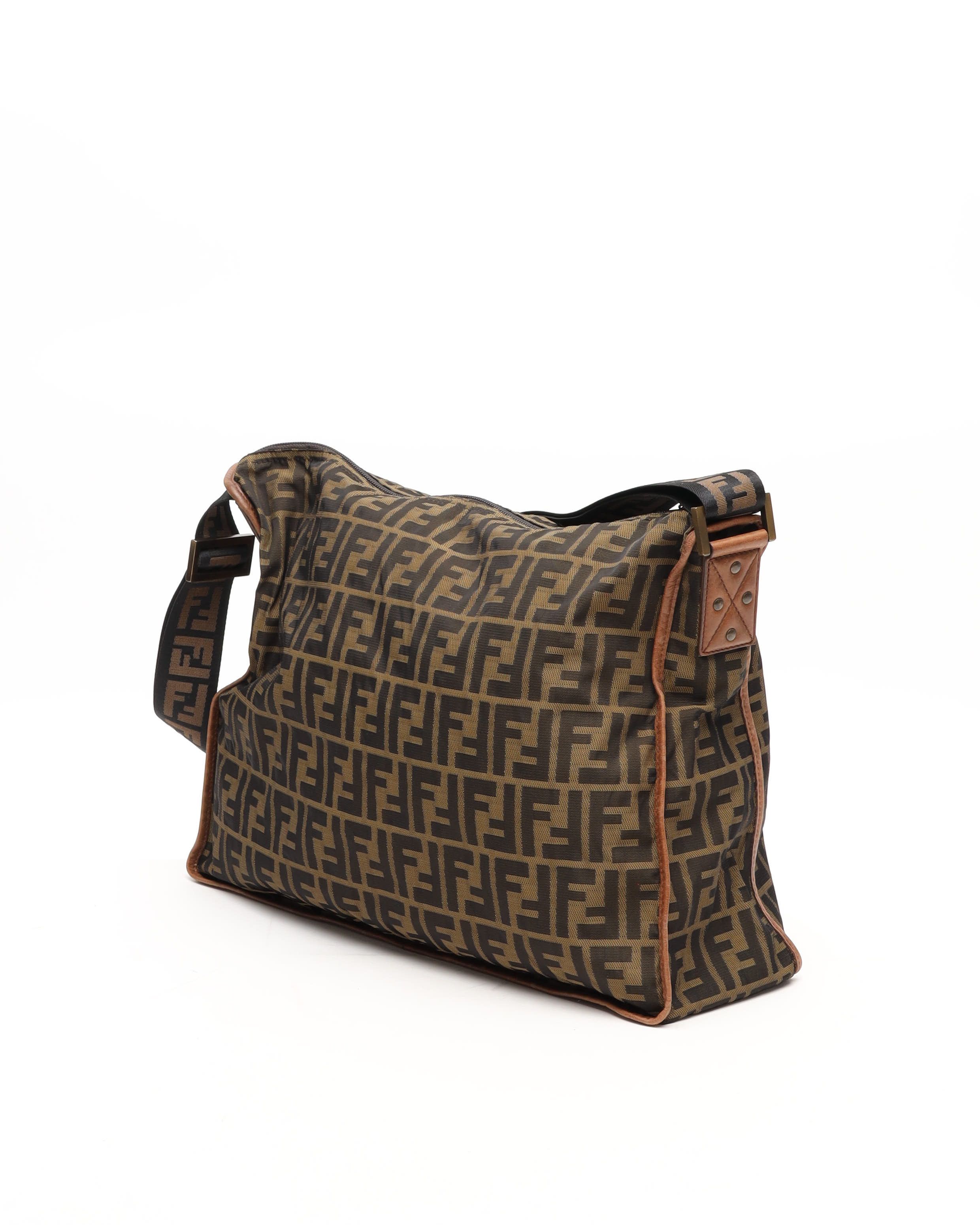 Fendi Zucca Messenger Bag