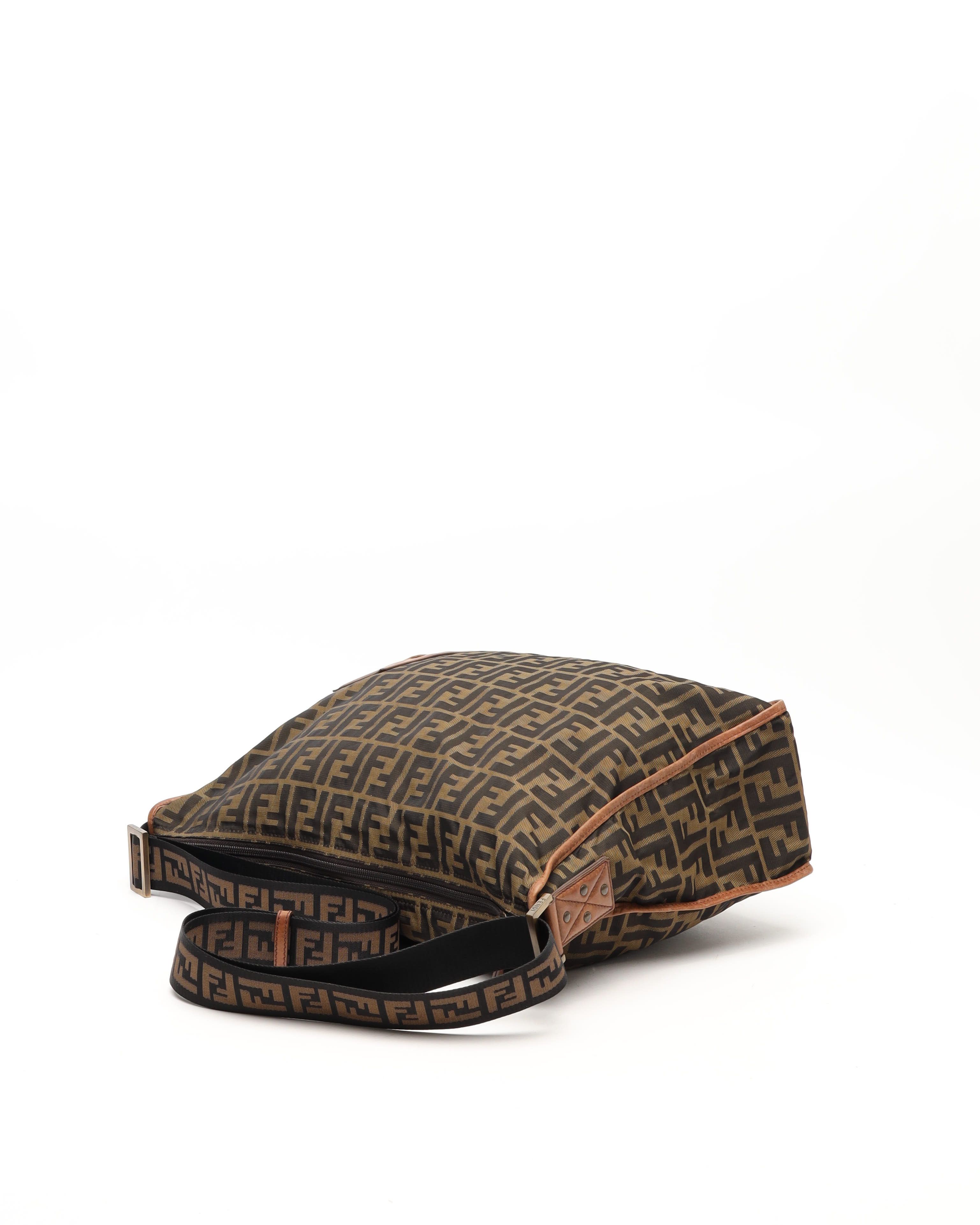 Fendi Zucca Messenger Bag