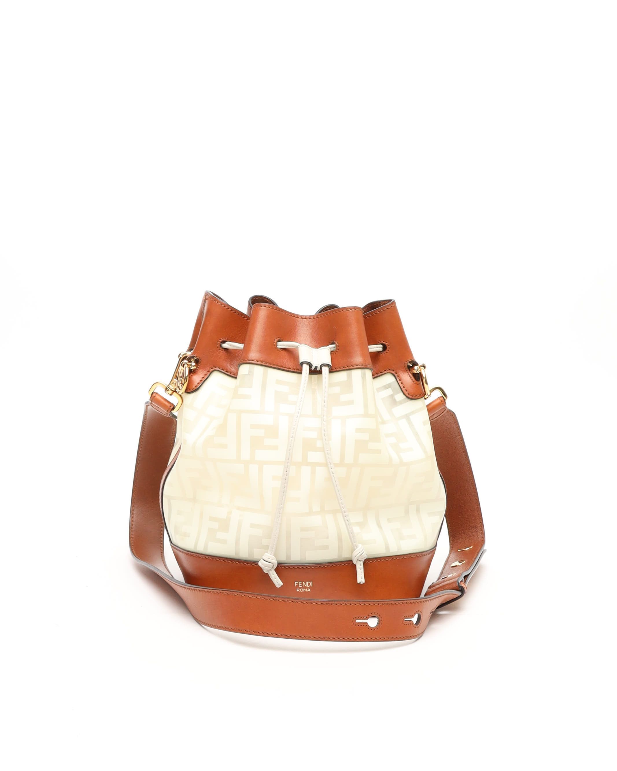 Fendi Zucca Mon Tresor Bucket Bag