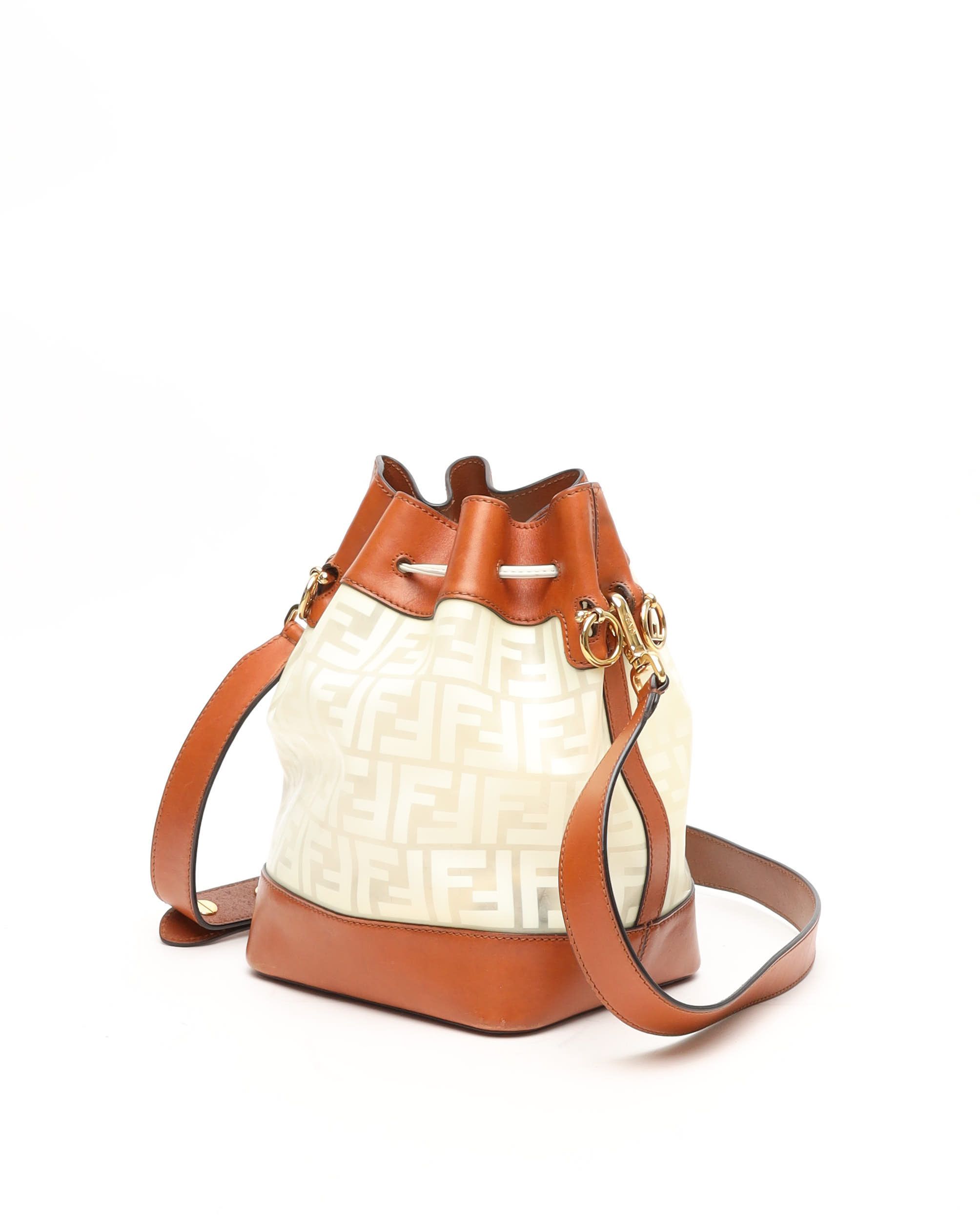 Fendi Zucca Mon Tresor Bucket Bag