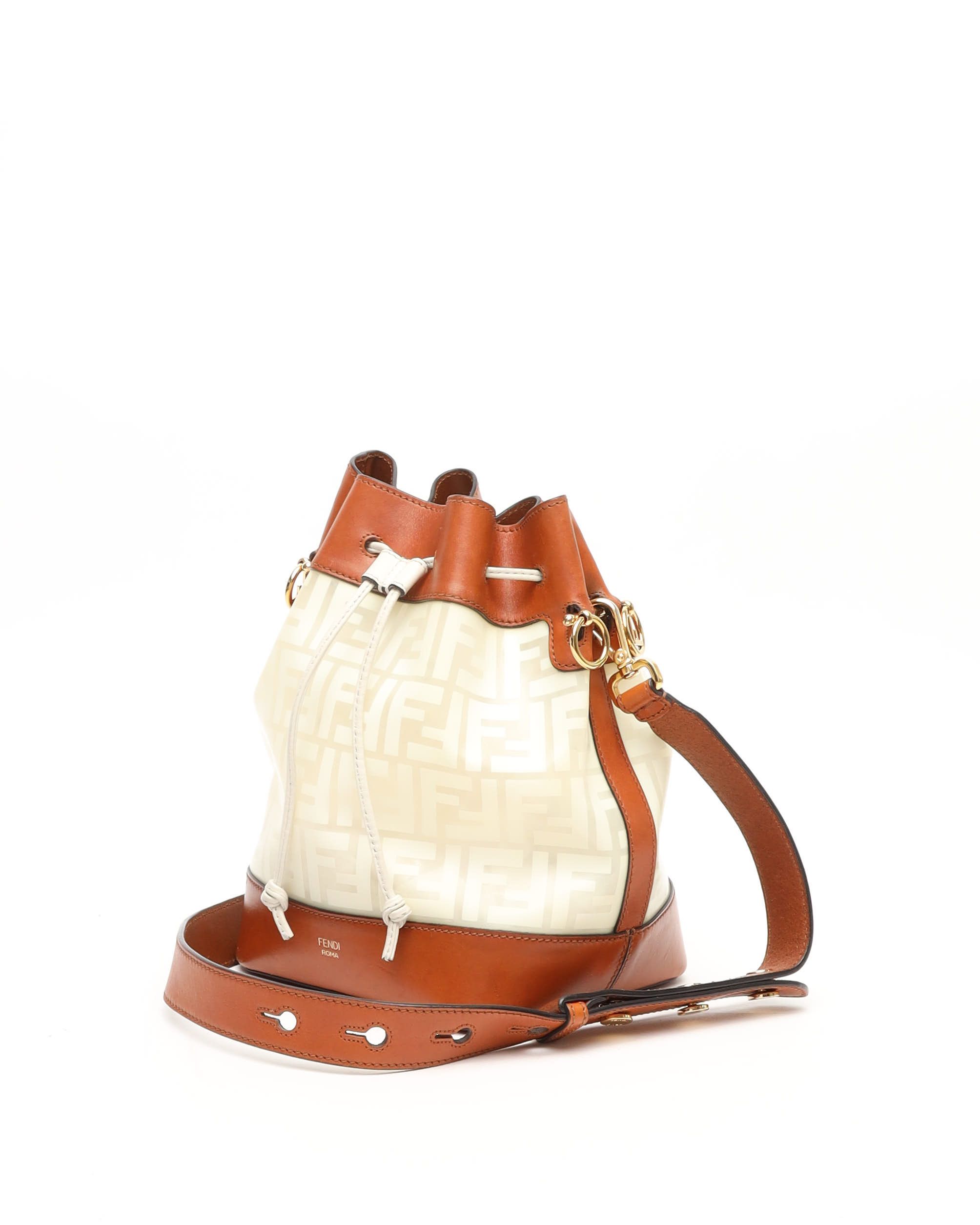 Fendi Zucca Mon Tresor Bucket Bag