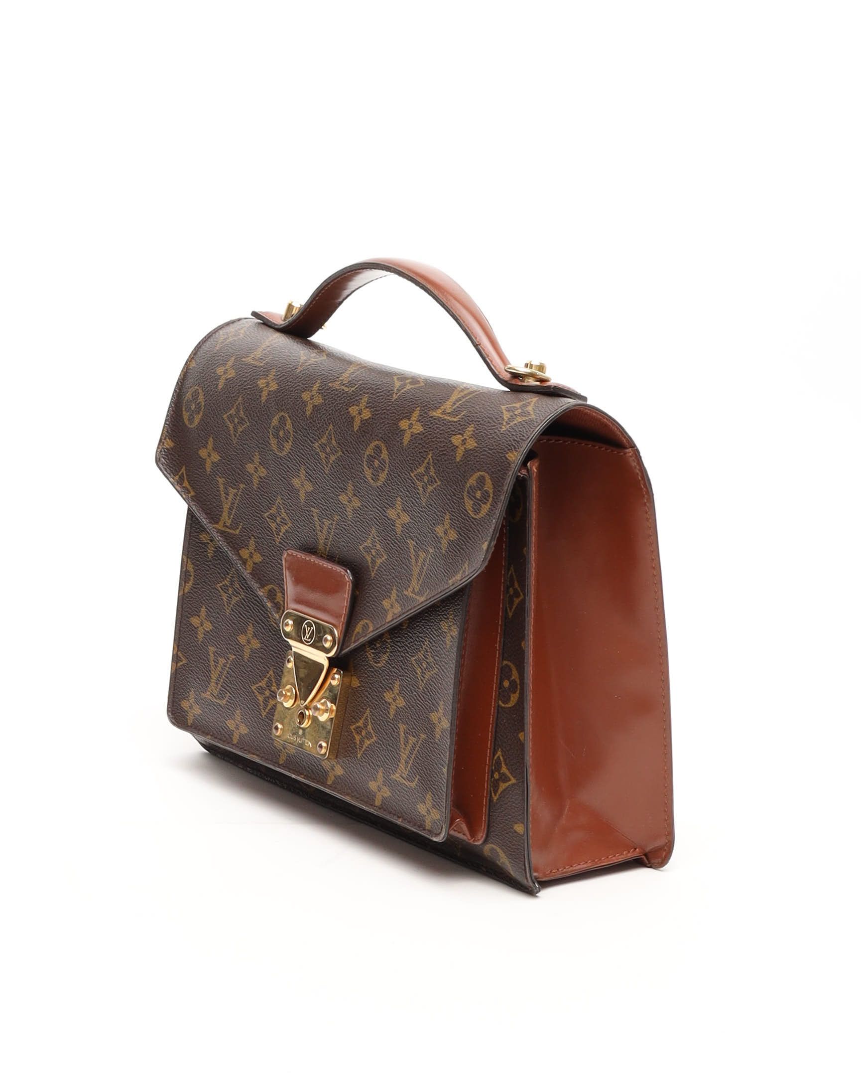 Pre-owned Louis Vuitton Monogram Monceau 28 Bag