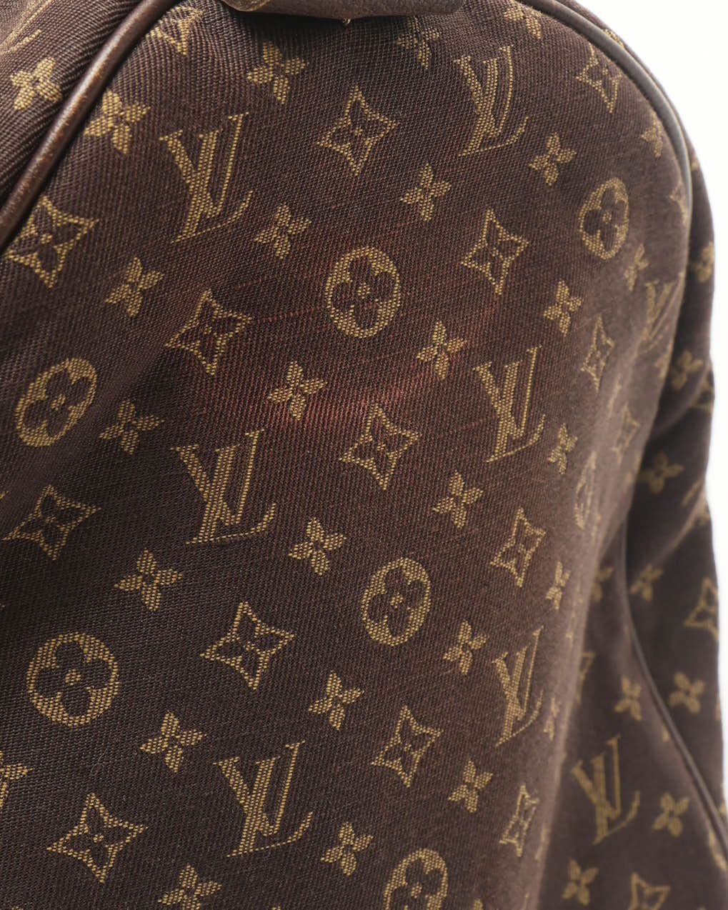 Pre-owned Louis Vuitton Mini Lin Speedy 30 Bag