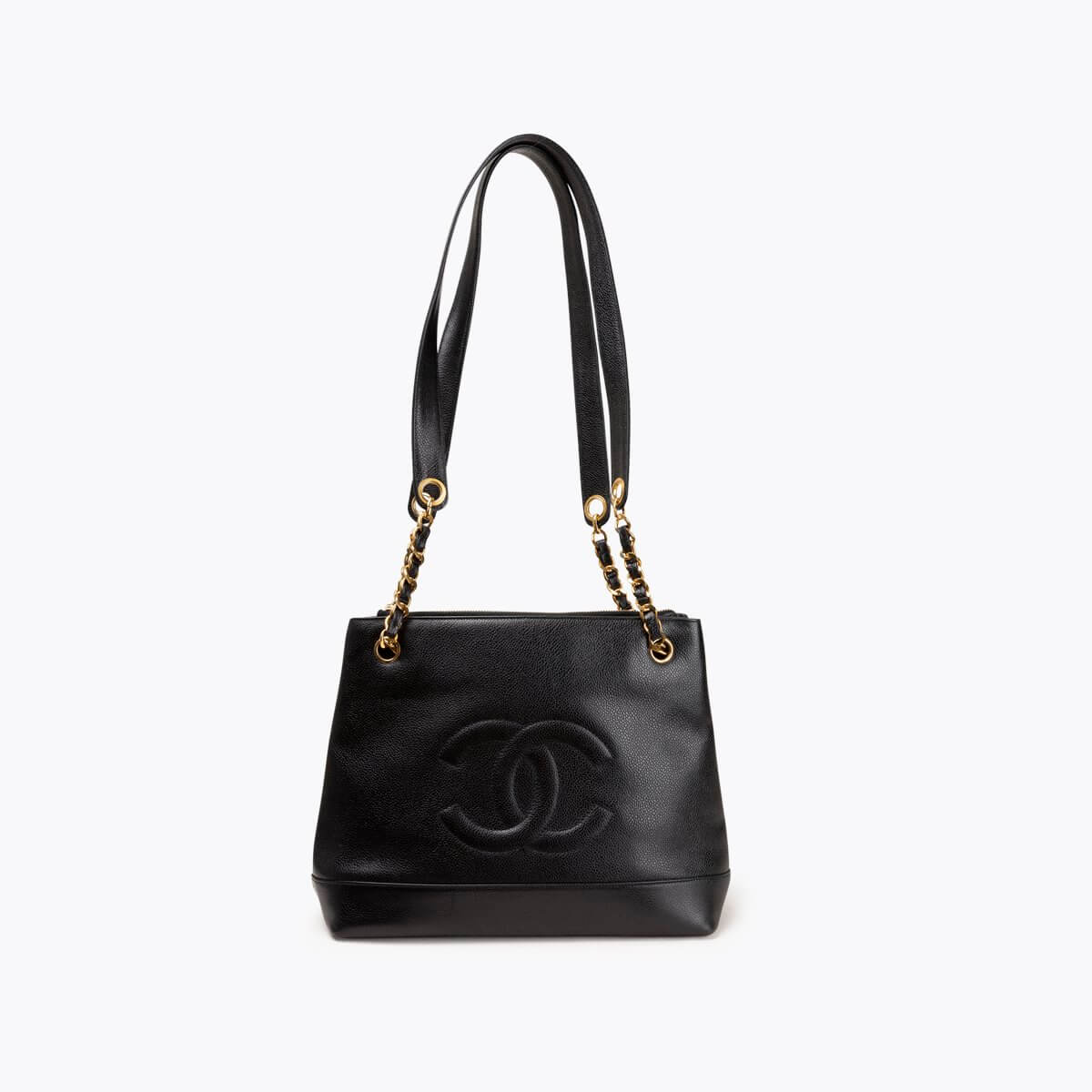 CHANEL CC Caviar Tote