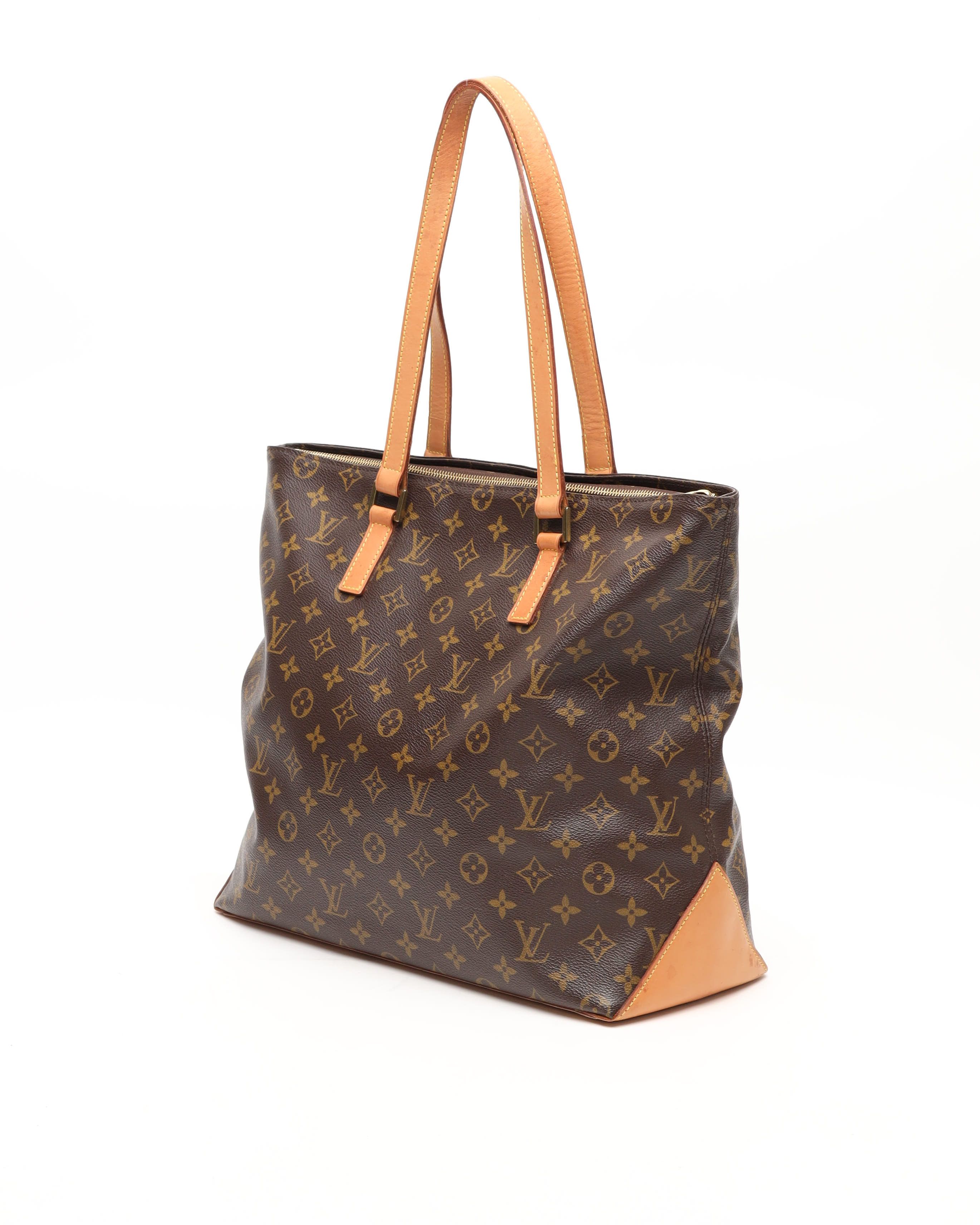Pre-owned Louis Vuitton Monogram Cabas Mezzo Bag