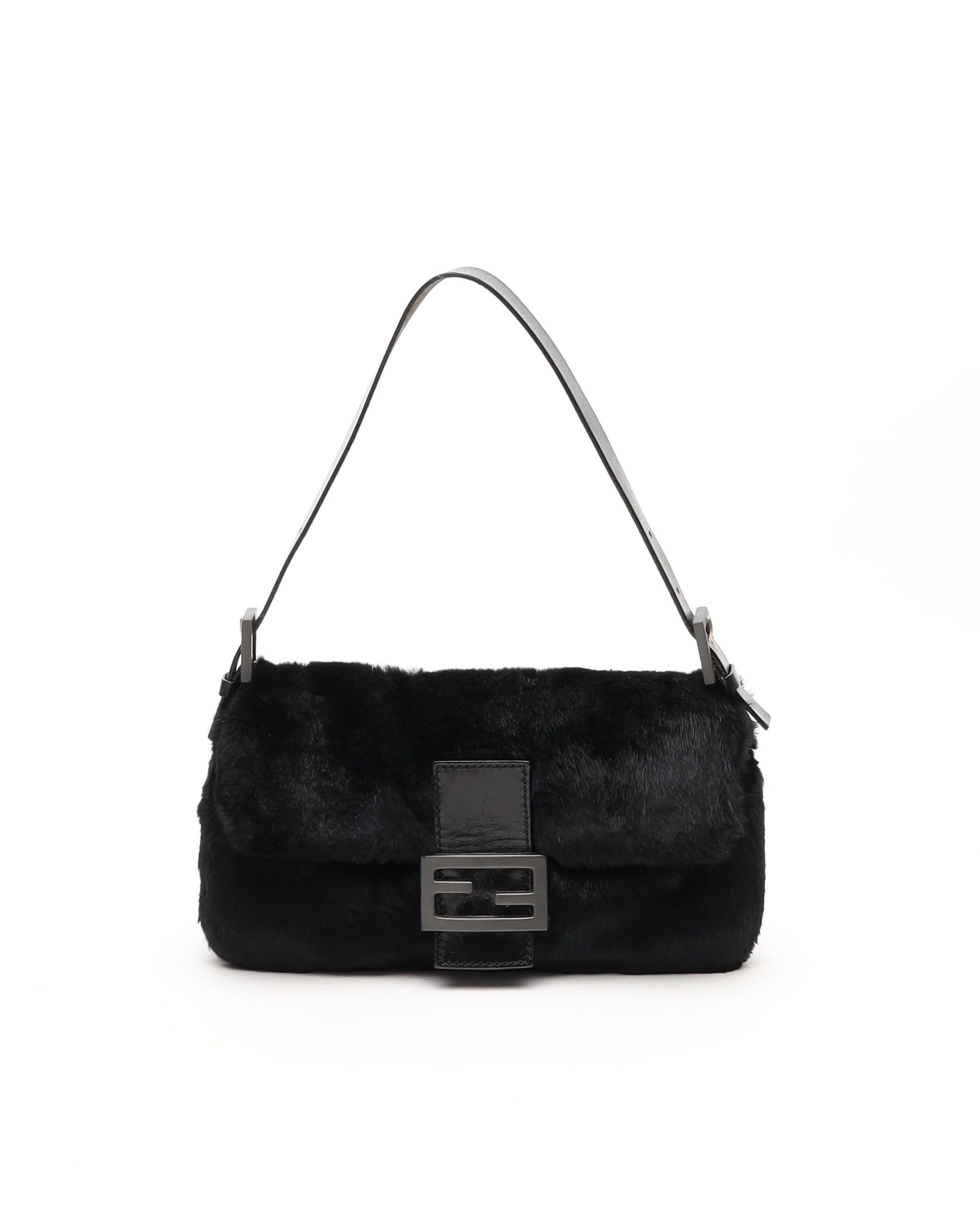 Fendi Fur Baguette Bag