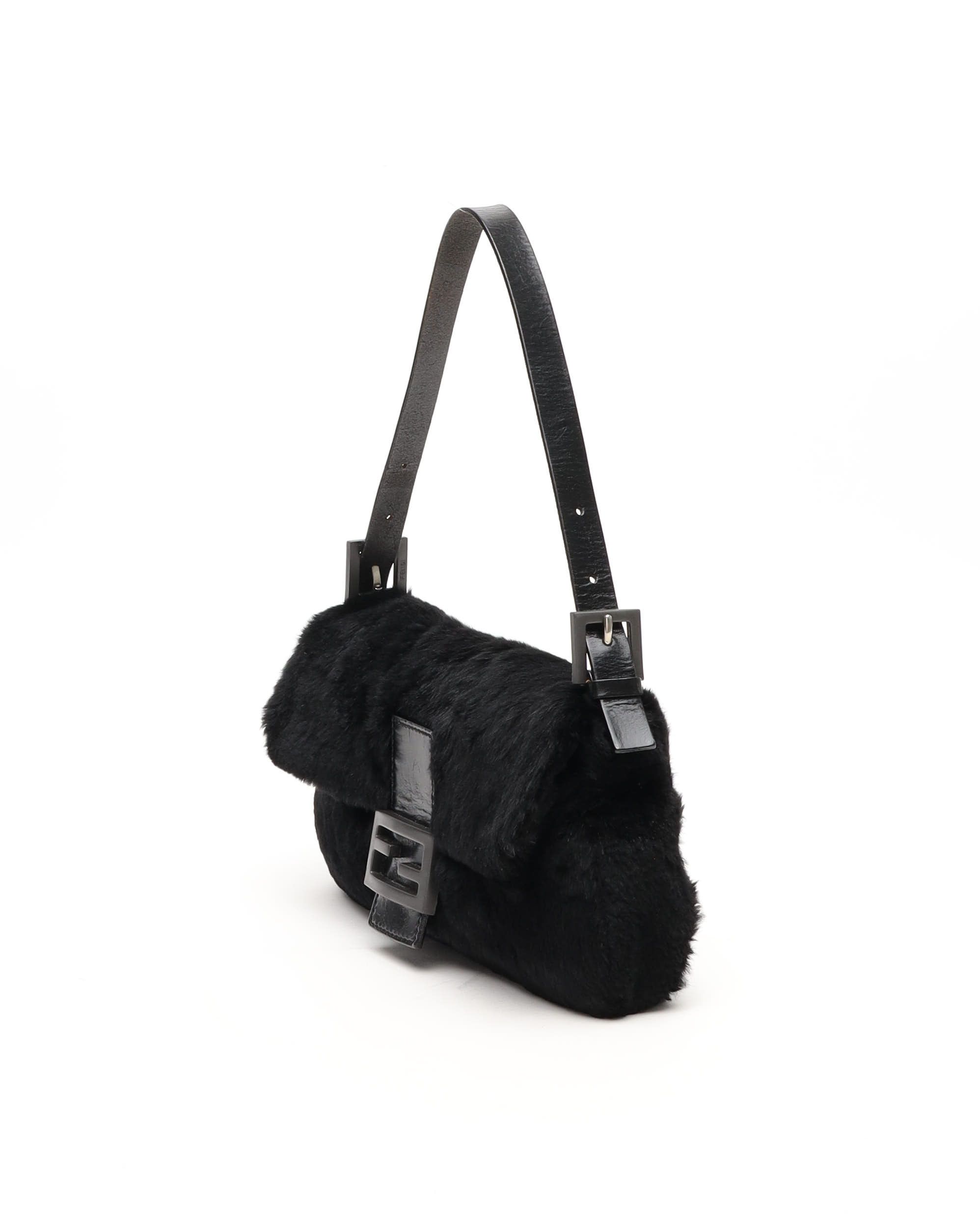 Fendi Fur Baguette Bag