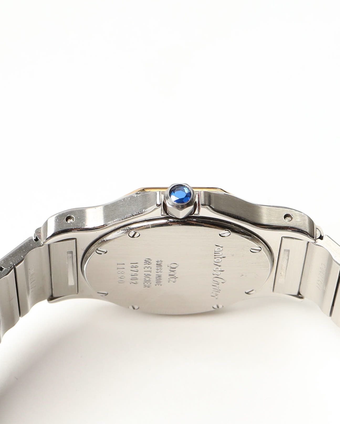 Cartier Santos Octagon 30mm Ref 187902 Watch