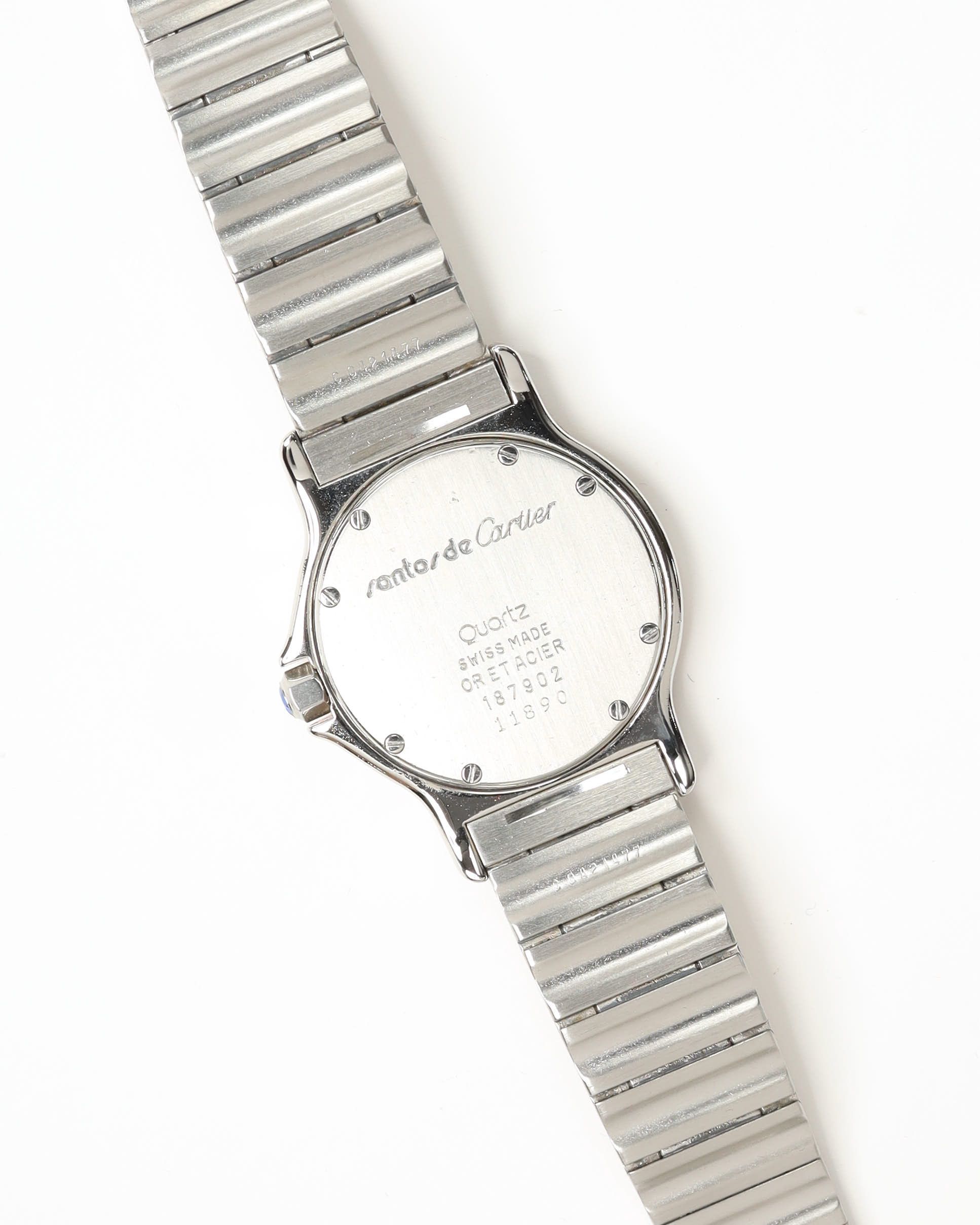 Cartier Santos Octagon 30mm Ref 187902 Watch