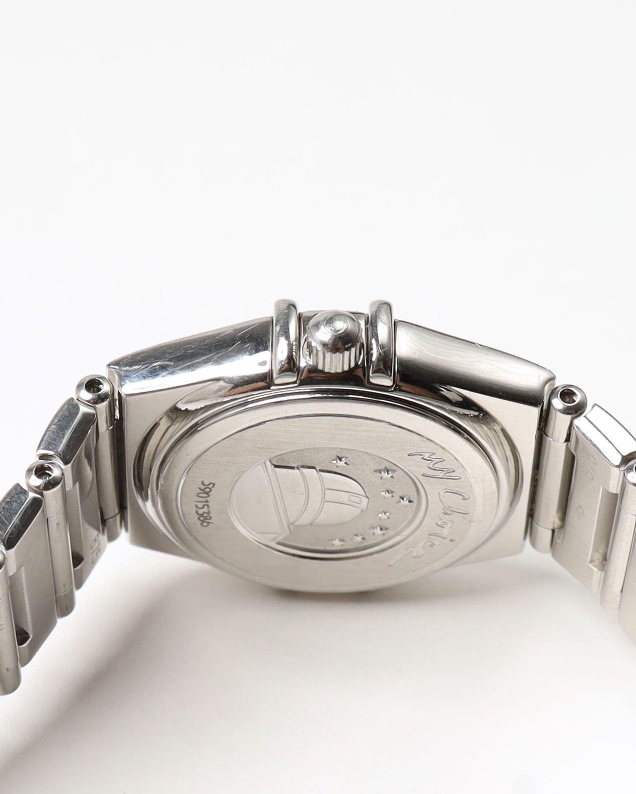 Omega Lady-constellation 22,5mm Ref 1566.86 Full Set Diamond Watch