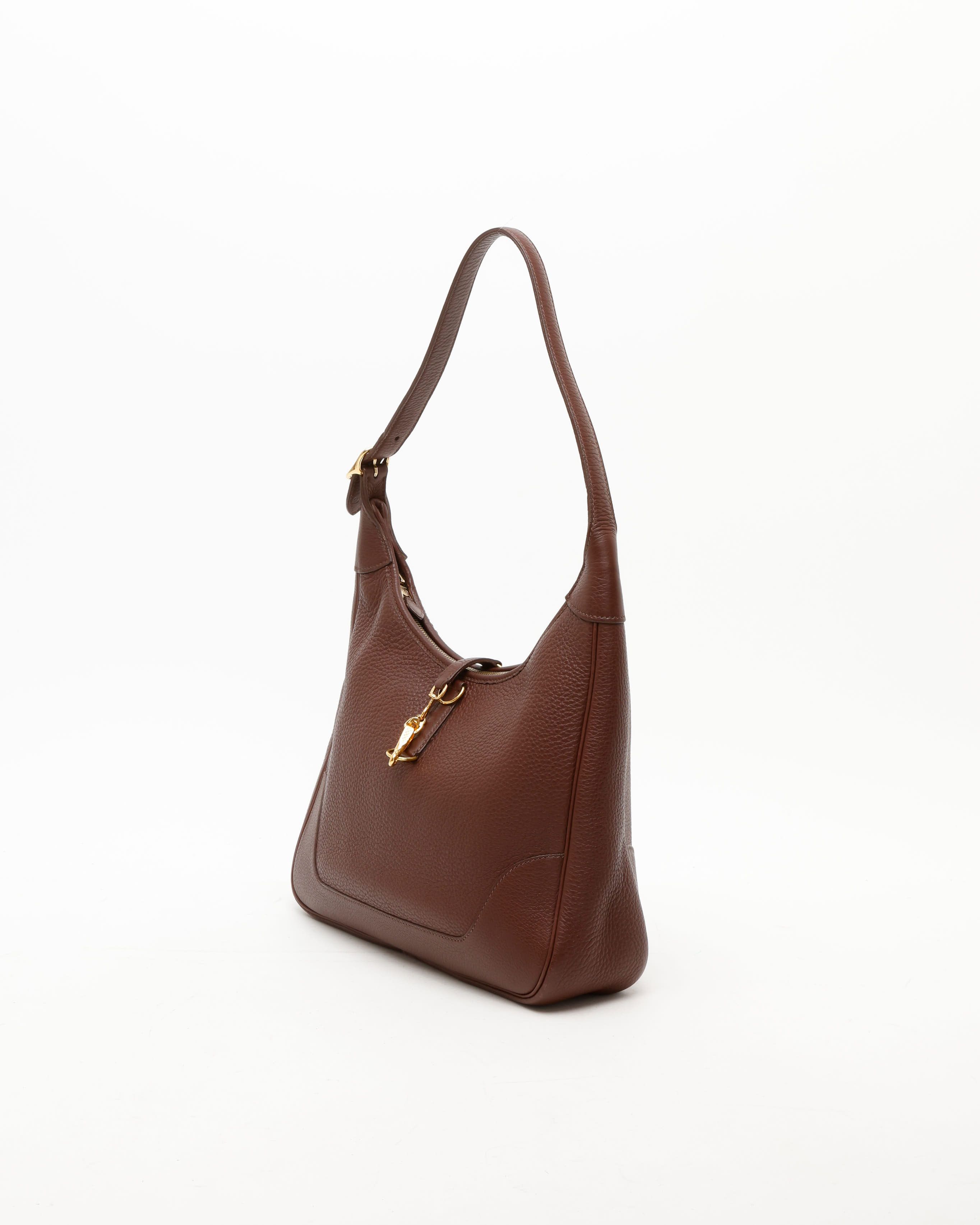 Pre-owned Hermes Hermès Taurillon Clemence Trim 31 Bag