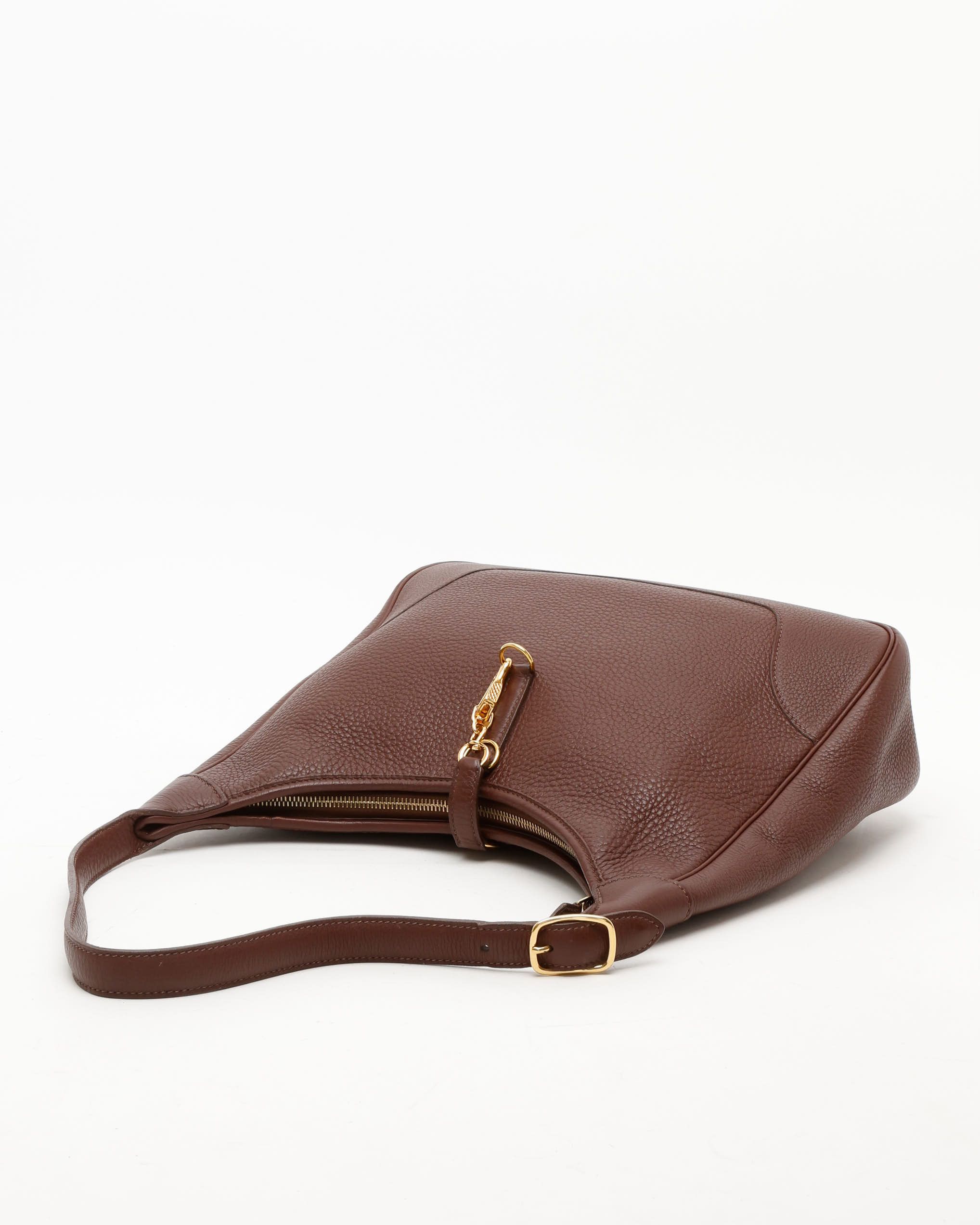 Pre-owned Hermes Hermès Taurillon Clemence Trim 31 Bag