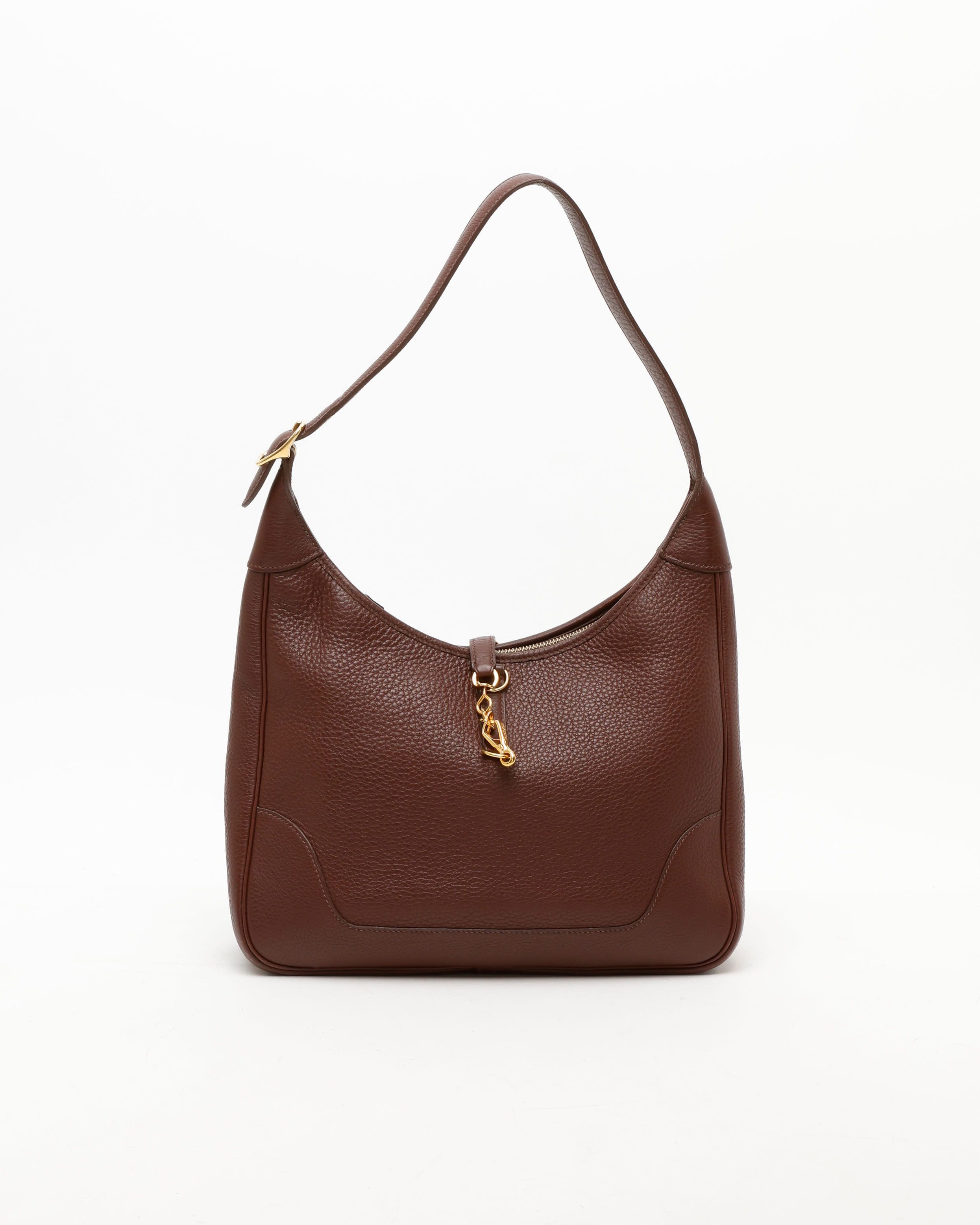 Pre-owned Hermes Hermès Taurillon Clemence Trim 31 Bag