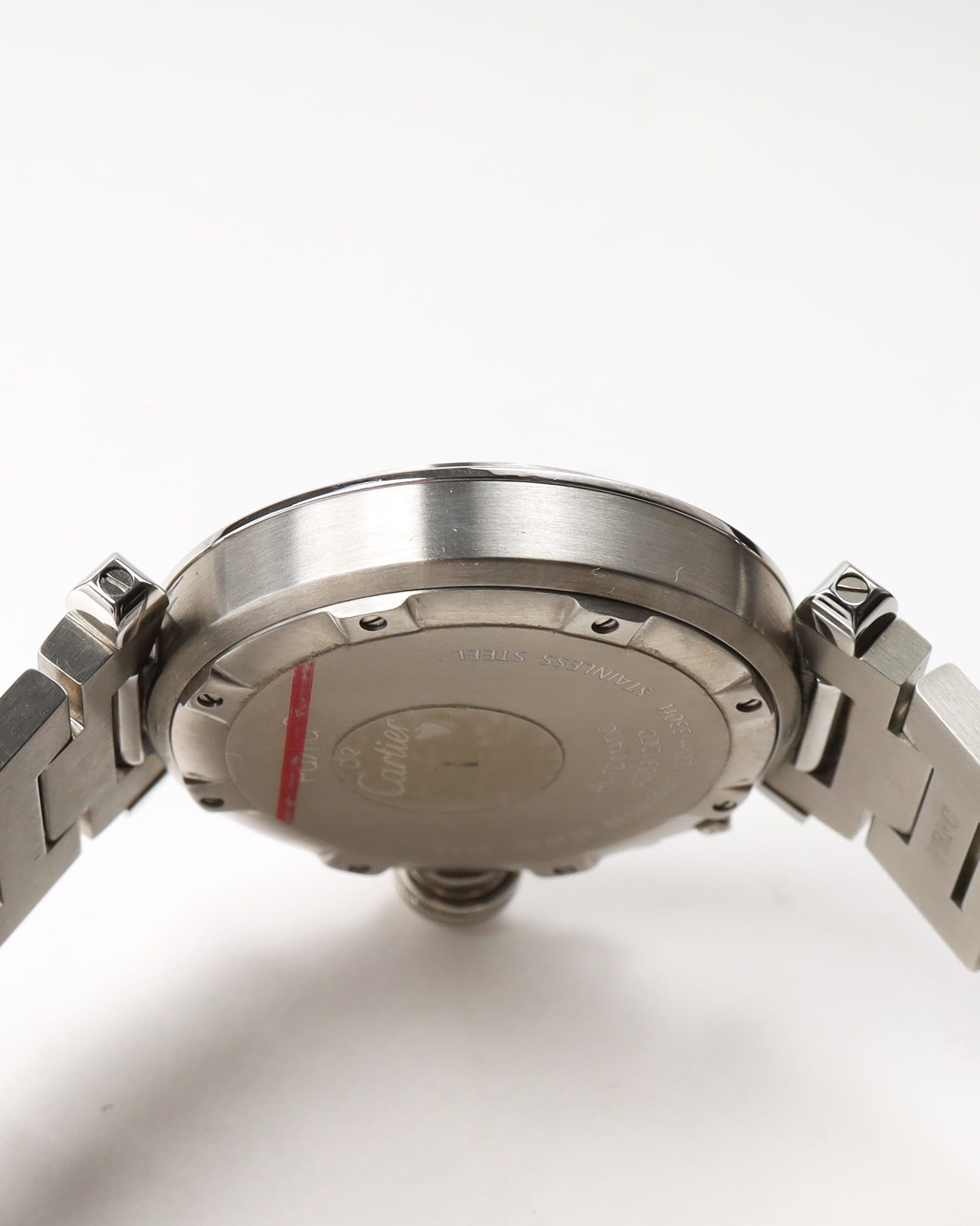 Cartier Pasha C Big Date 35mm Ref 2475 Watch In Metallic