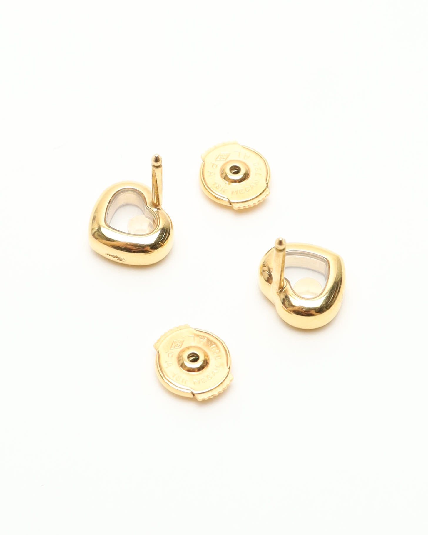 Chopard Happy Diamond Hearts Diamond Earrings
