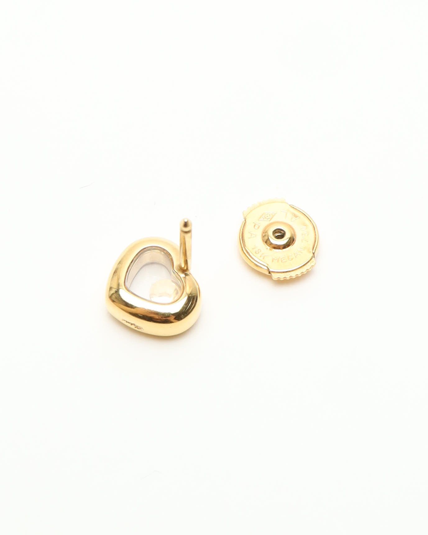 Chopard Happy Diamond Hearts Diamond Earrings