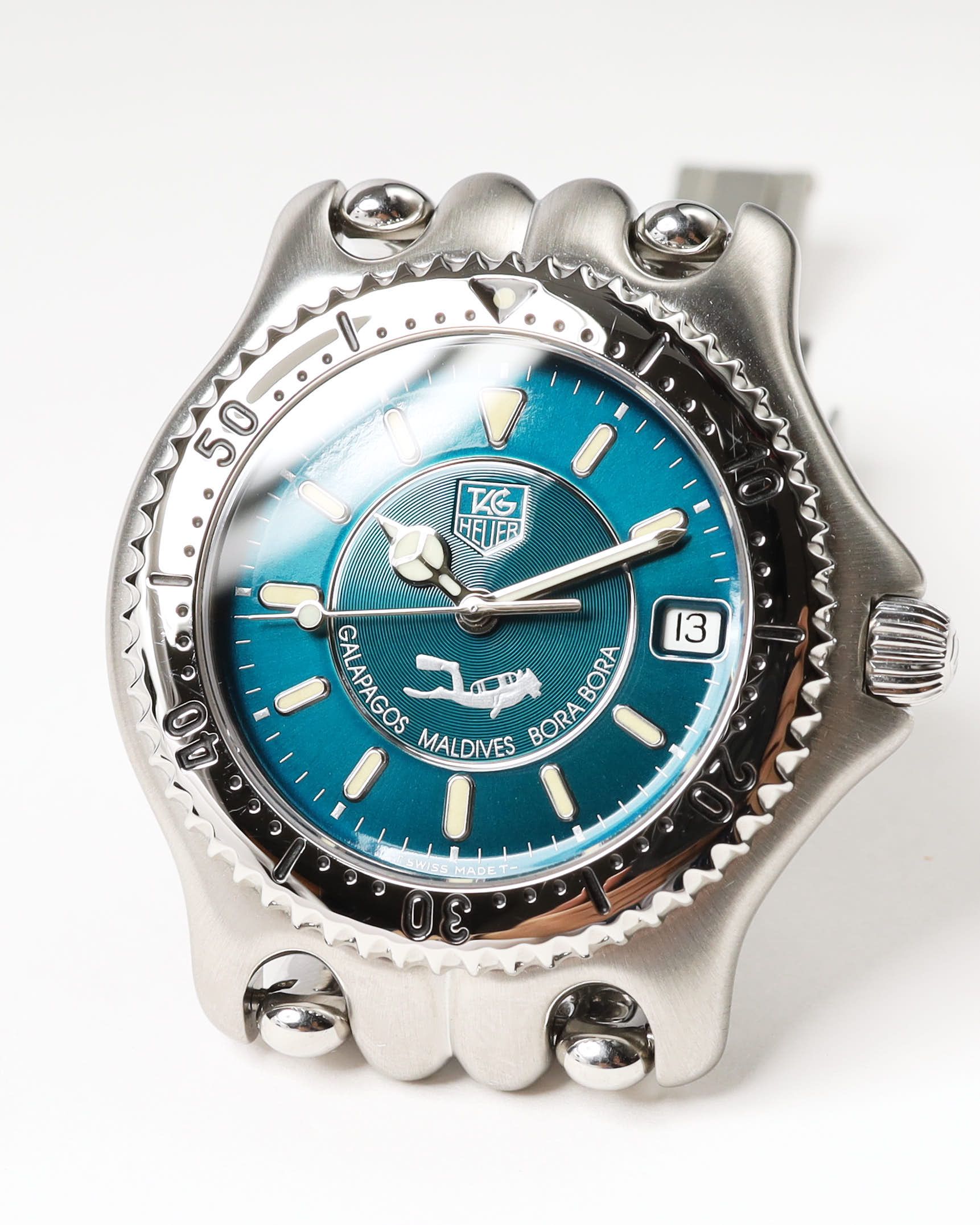 Tag Heuer Galapagos Maldives Bora Bora 38mm Ref Wg111k Watch