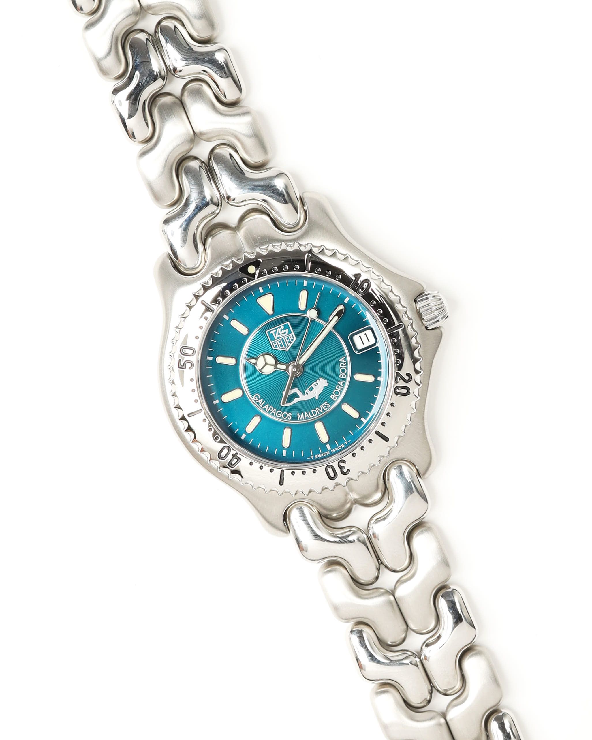 Tag Heuer Galapagos Maldives Bora Bora 38mm Ref Wg111k Watch