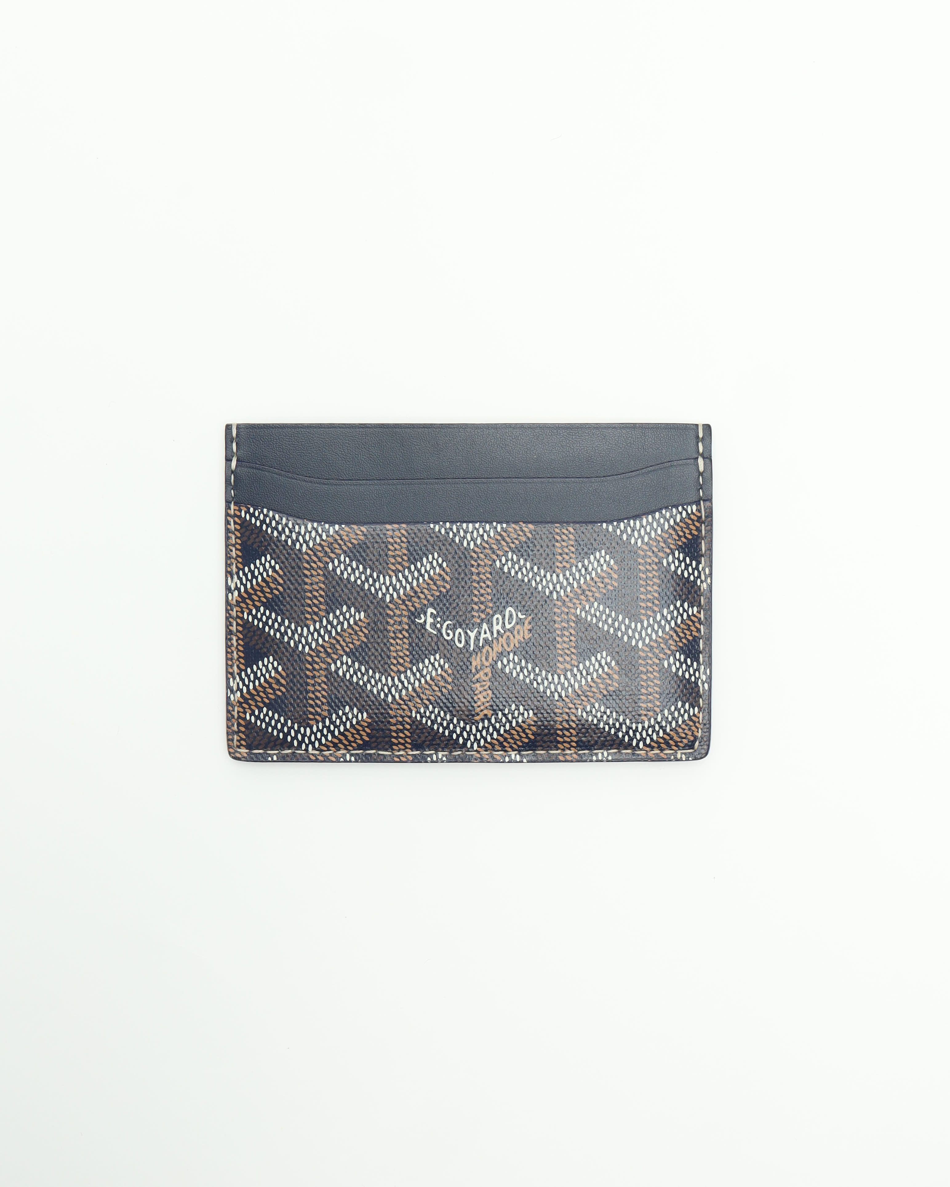 Pre-owned Goyard Saint-sulpice Card Case