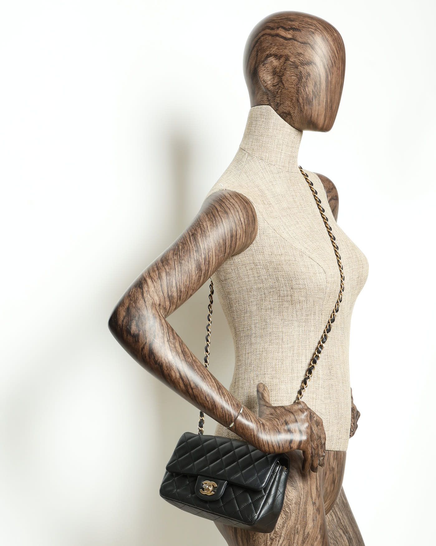 Pre-owned Chanel Classic Mini Rectangular Single Flap Bag