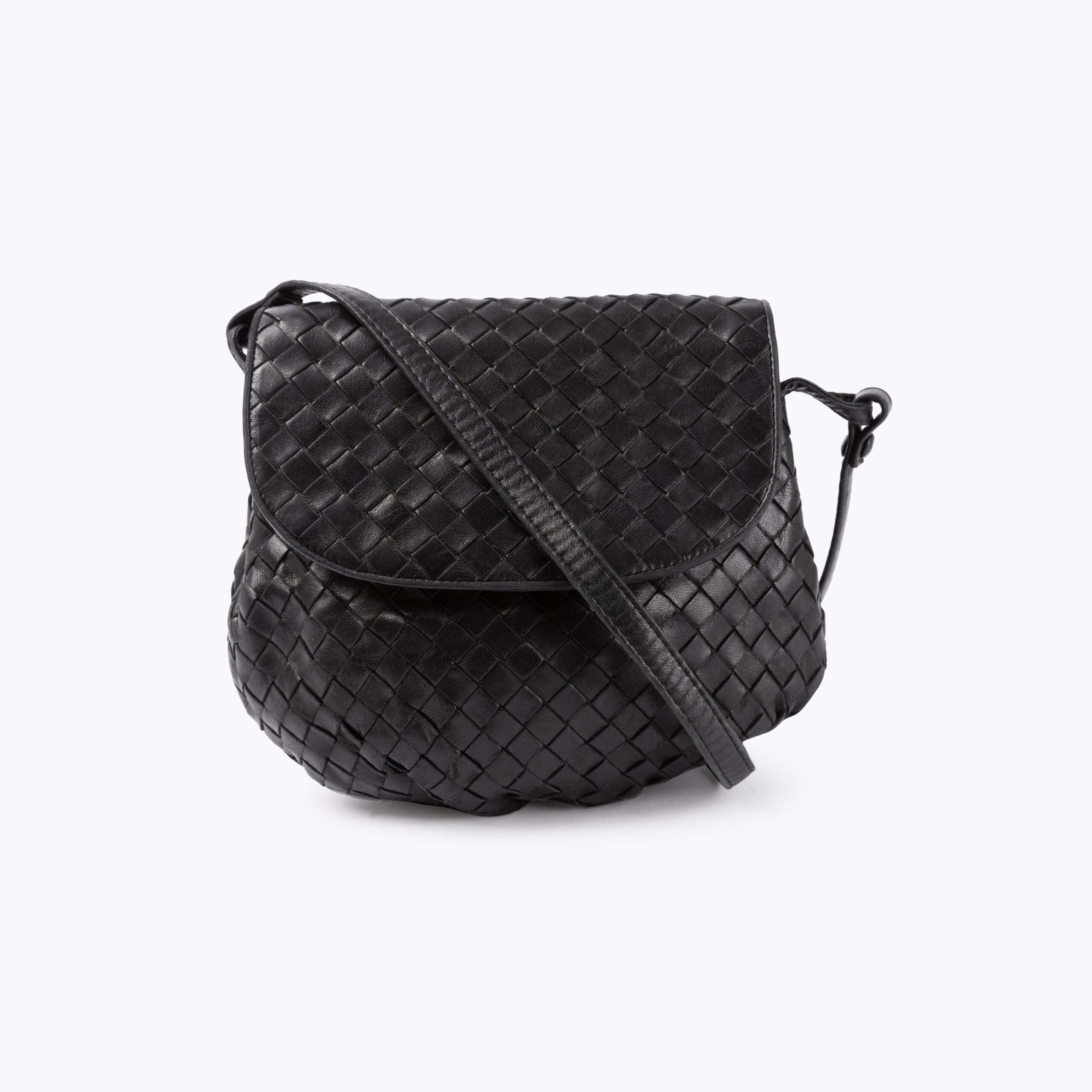 BOTTEGA VENETA Intrecciato Leather Crossbody Bag