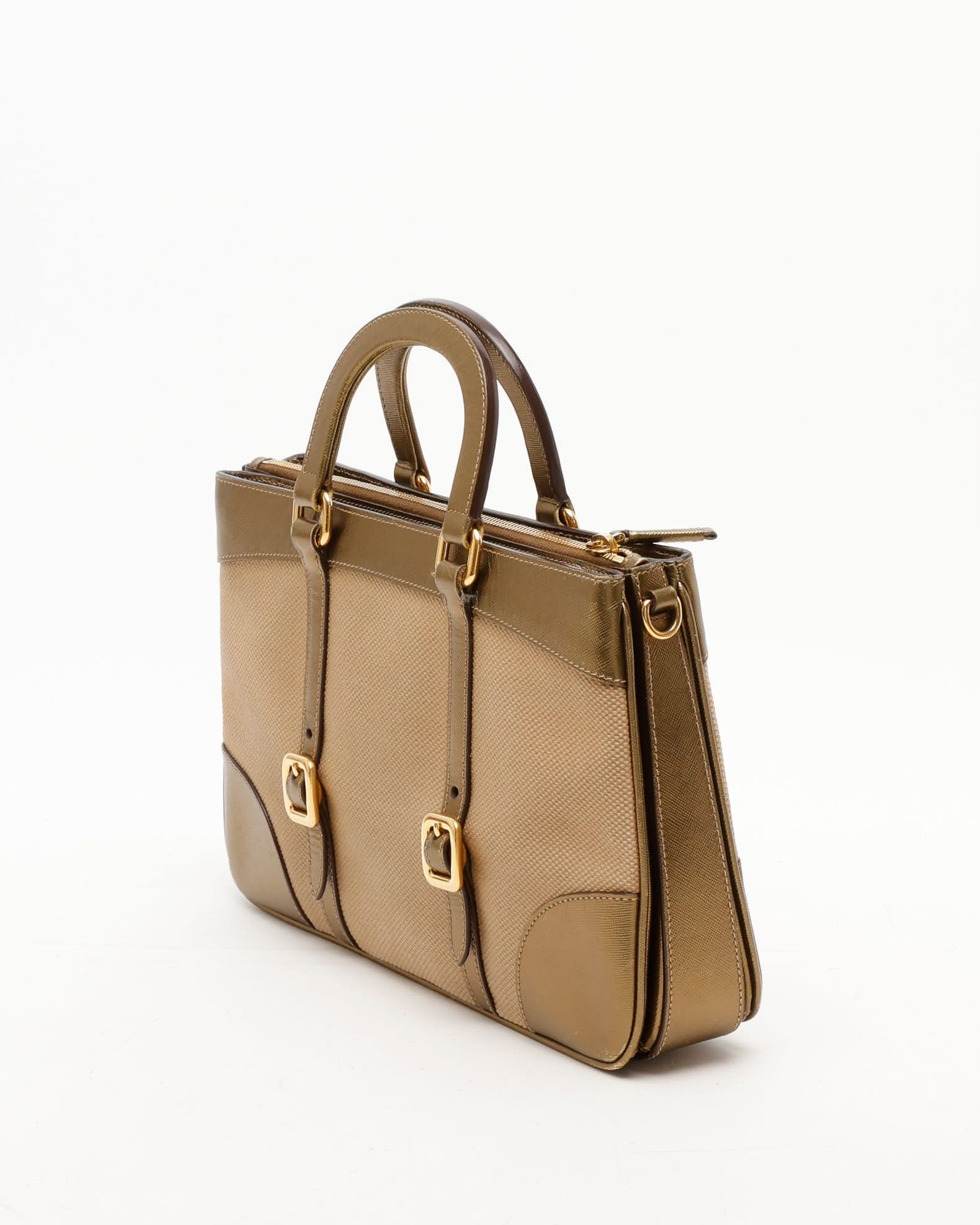 Prada Canvas Saffiano Bag