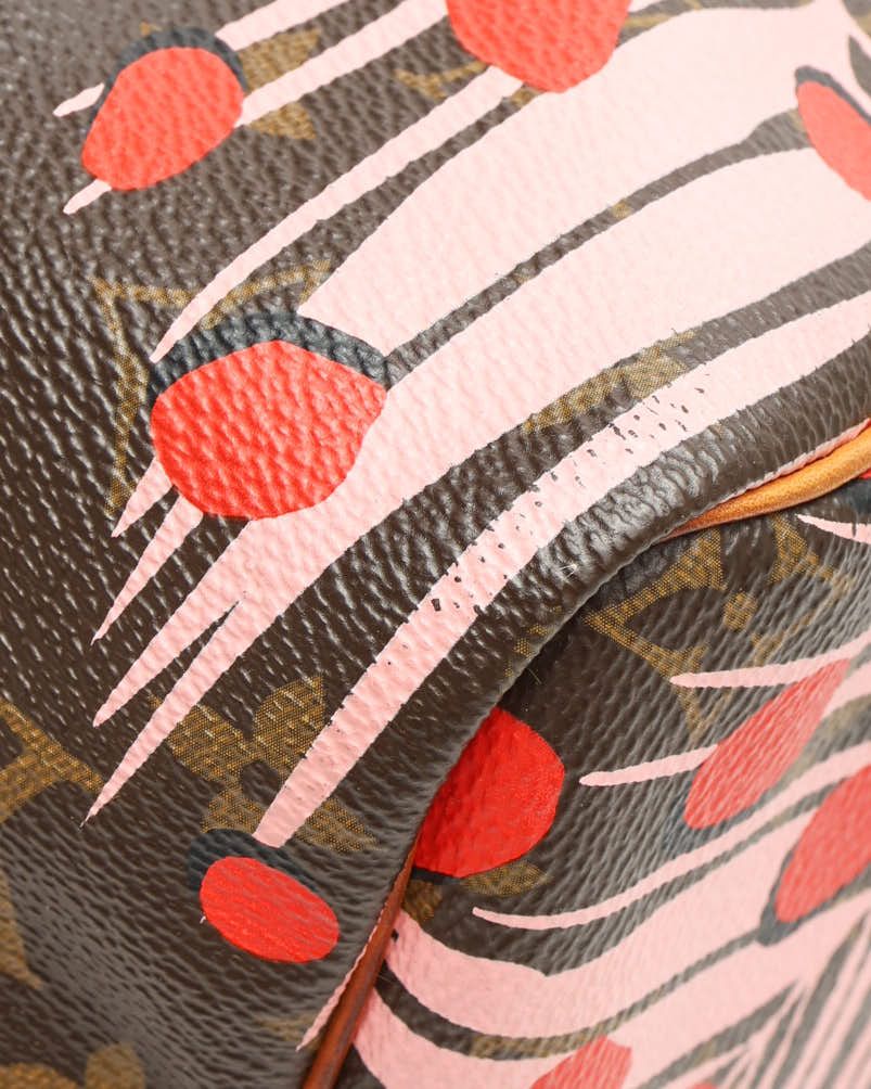 Pre-owned Louis Vuitton Monogram Jungle Dot Speedy