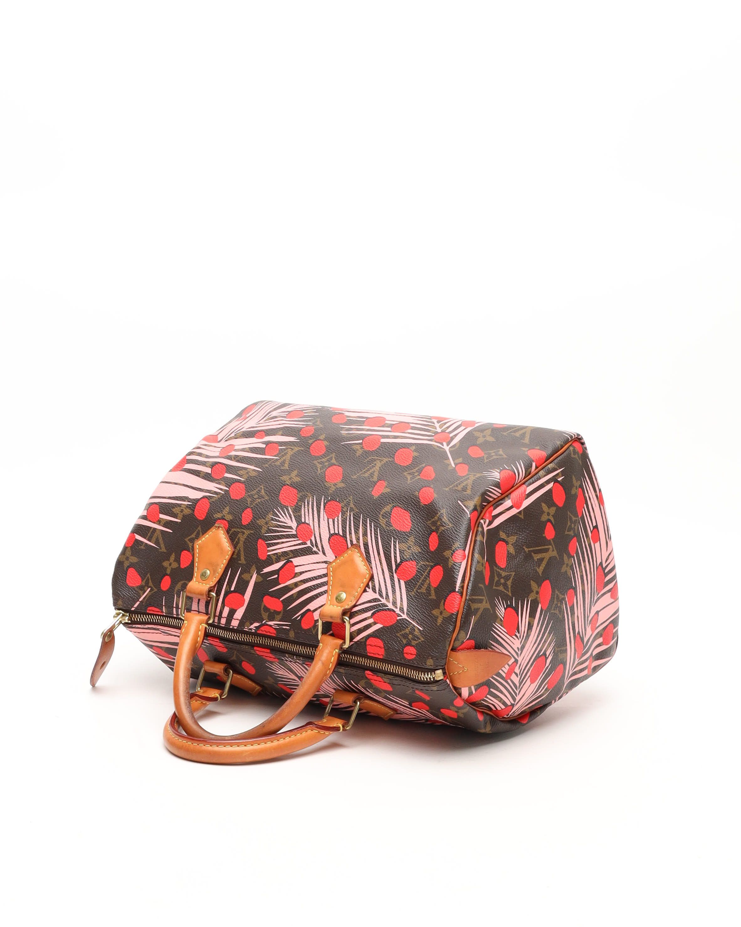 Pre-owned Louis Vuitton Monogram Jungle Dot Speedy