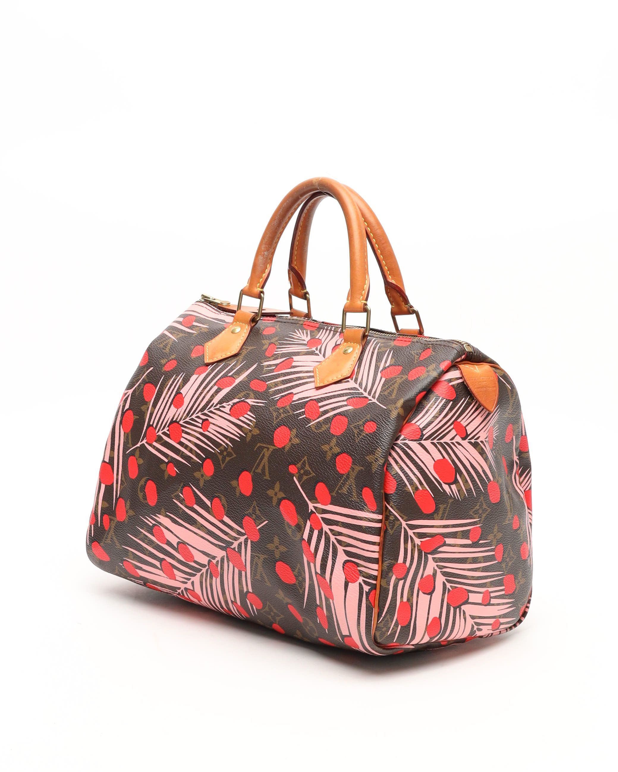 Pre-owned Louis Vuitton Monogram Jungle Dot Speedy