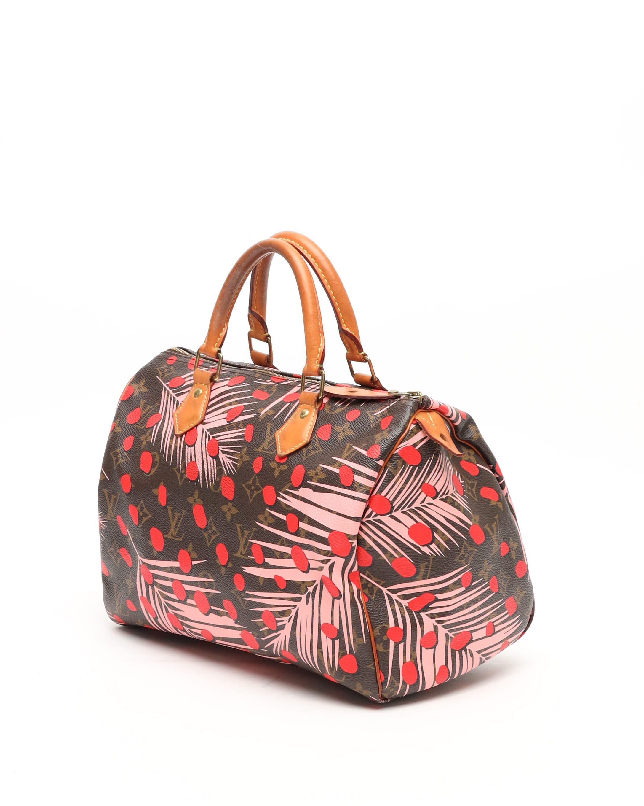 Pre-owned Louis Vuitton Monogram Jungle Dot Speedy