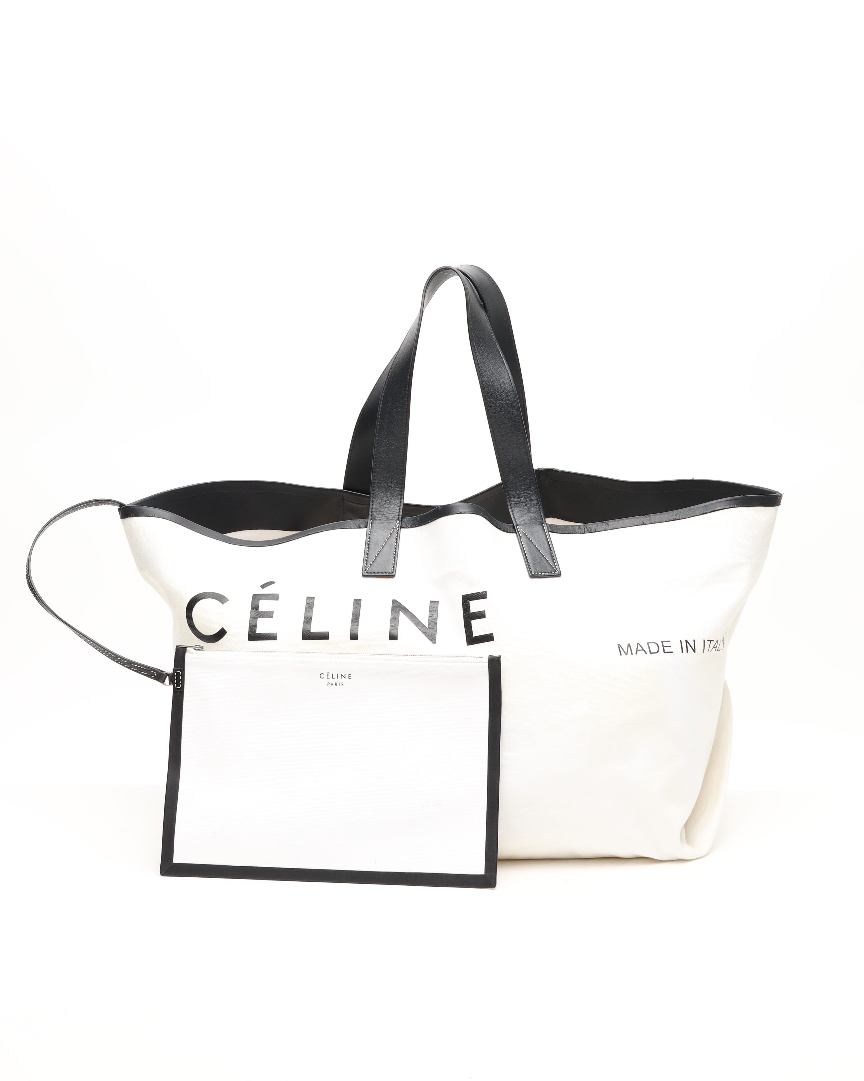 Céline Canvas Tote Bag