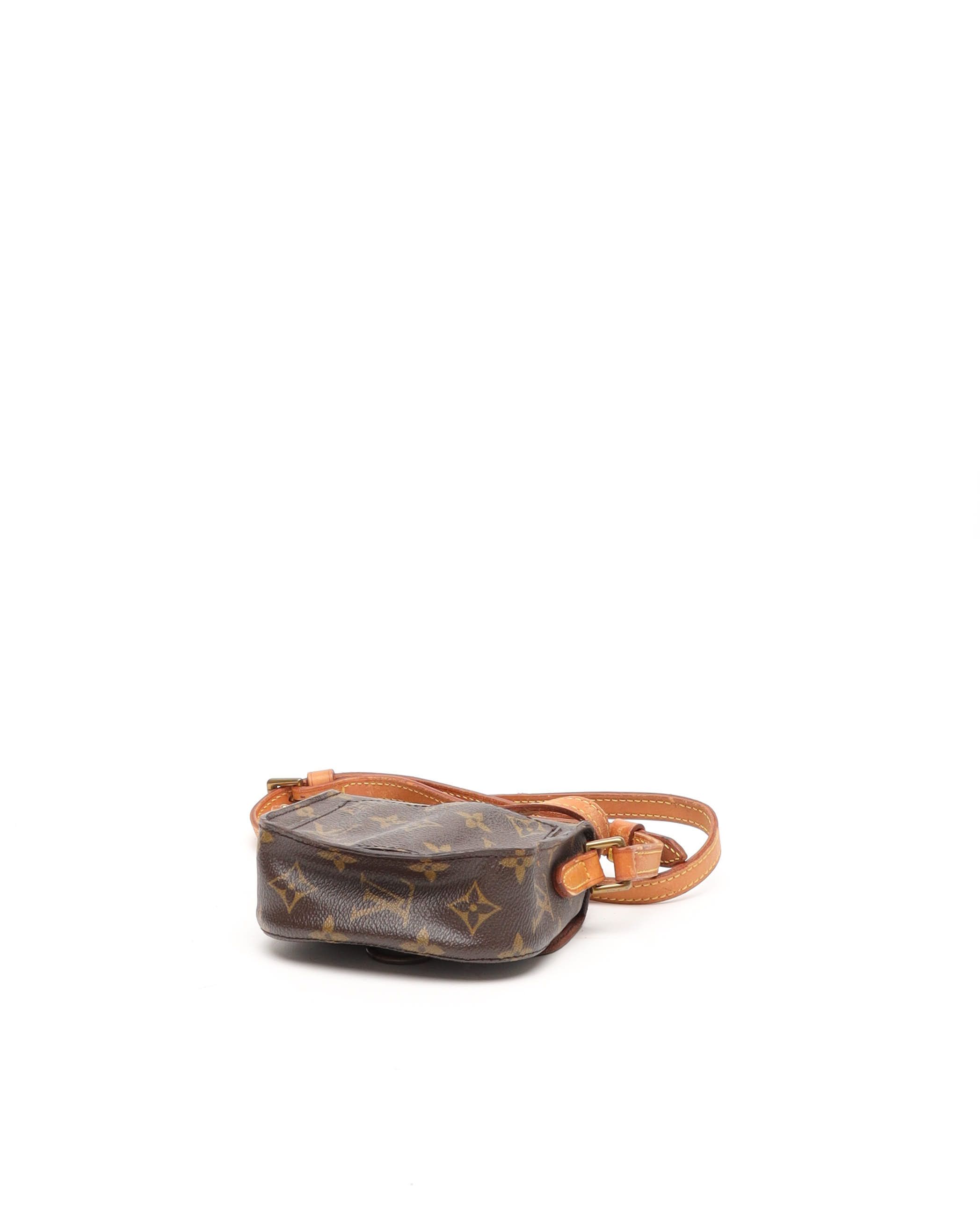 Pre-owned Louis Vuitton Monogram Mini Saint Cloud Crossbody Bag